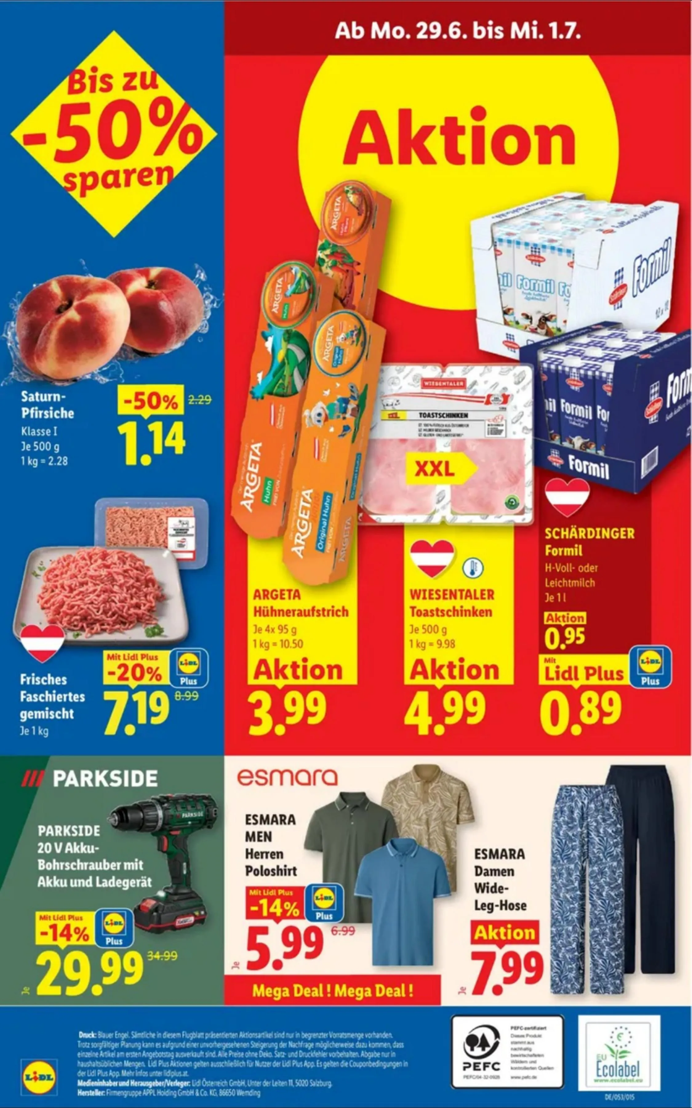 Lidl akciós újság Ausztria 06.25–07.01 – 28. oldal