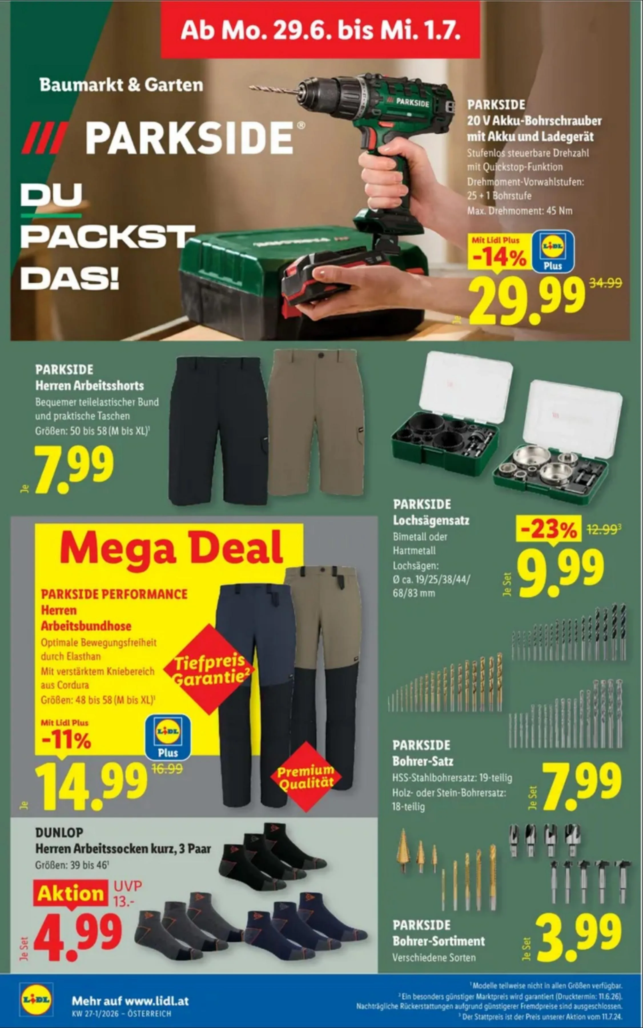 Lidl akciós újság Ausztria 06.25–07.01 – 31. oldal