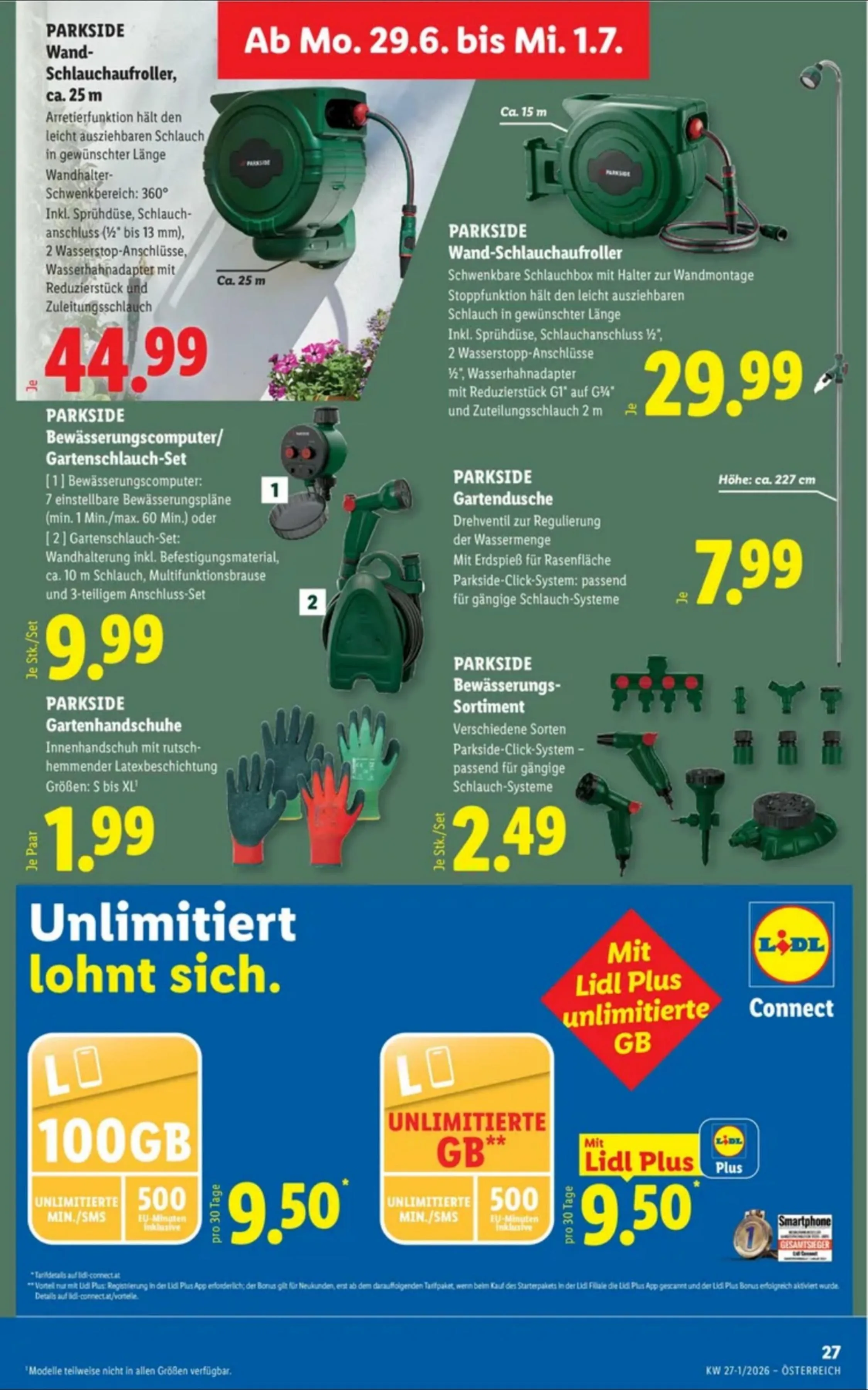 Lidl akciós újság Ausztria 06.25–07.01 – 32. oldal