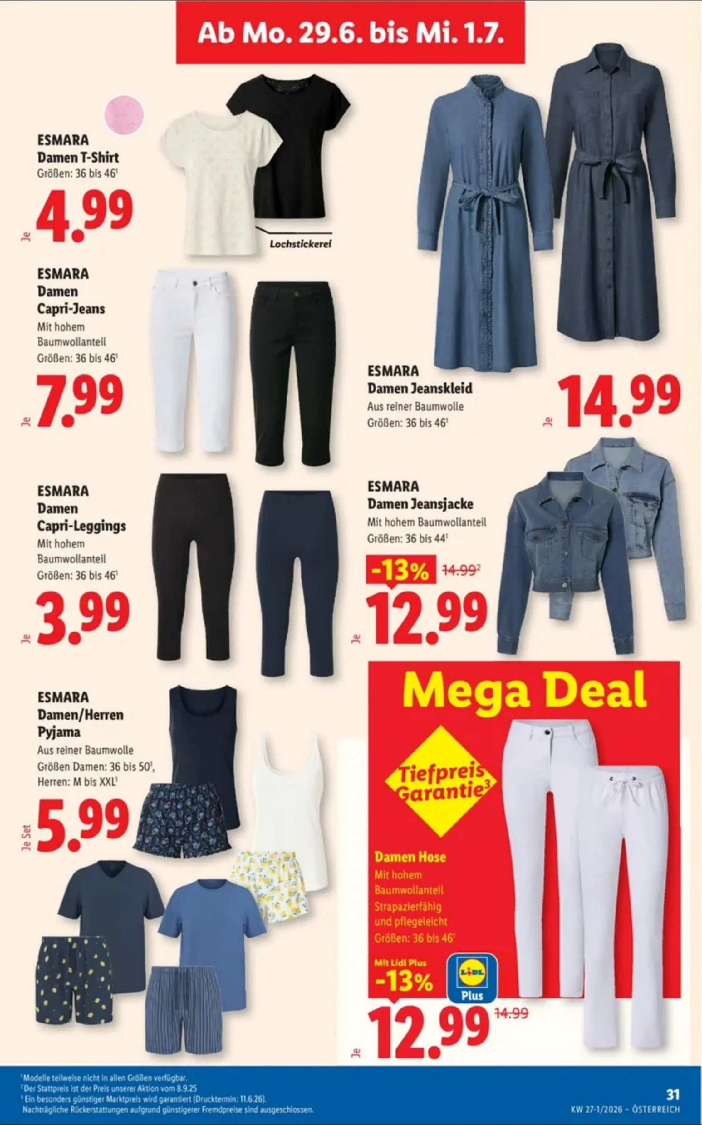 Lidl akciós újság Ausztria 06.25–07.01 – 36. oldal