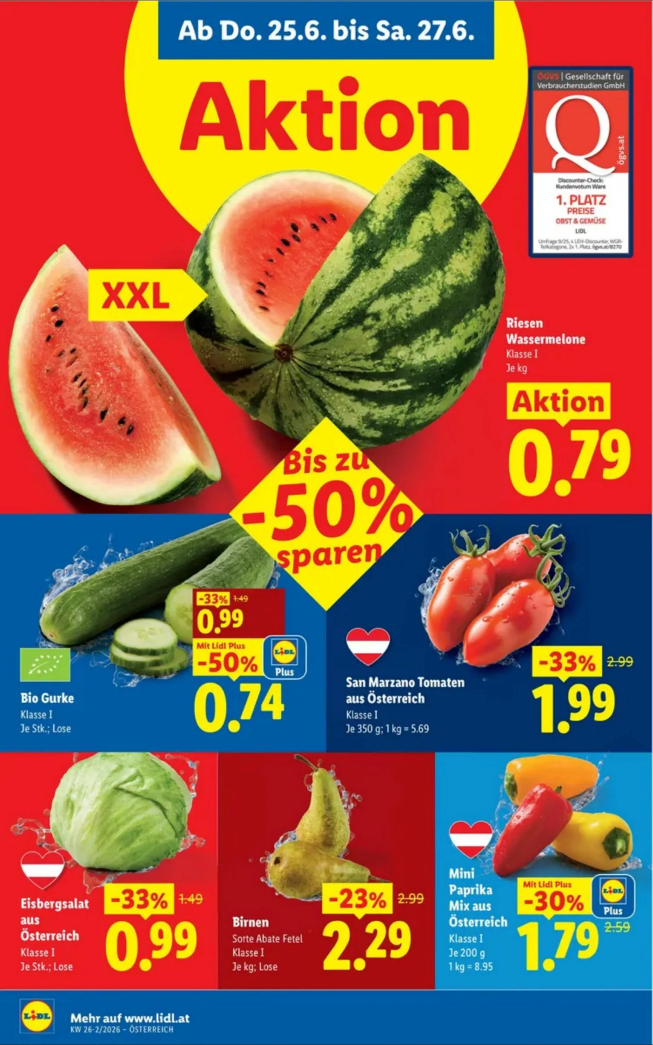 Lidl akciós újság Ausztria 06.25–07.01 – 6. oldal