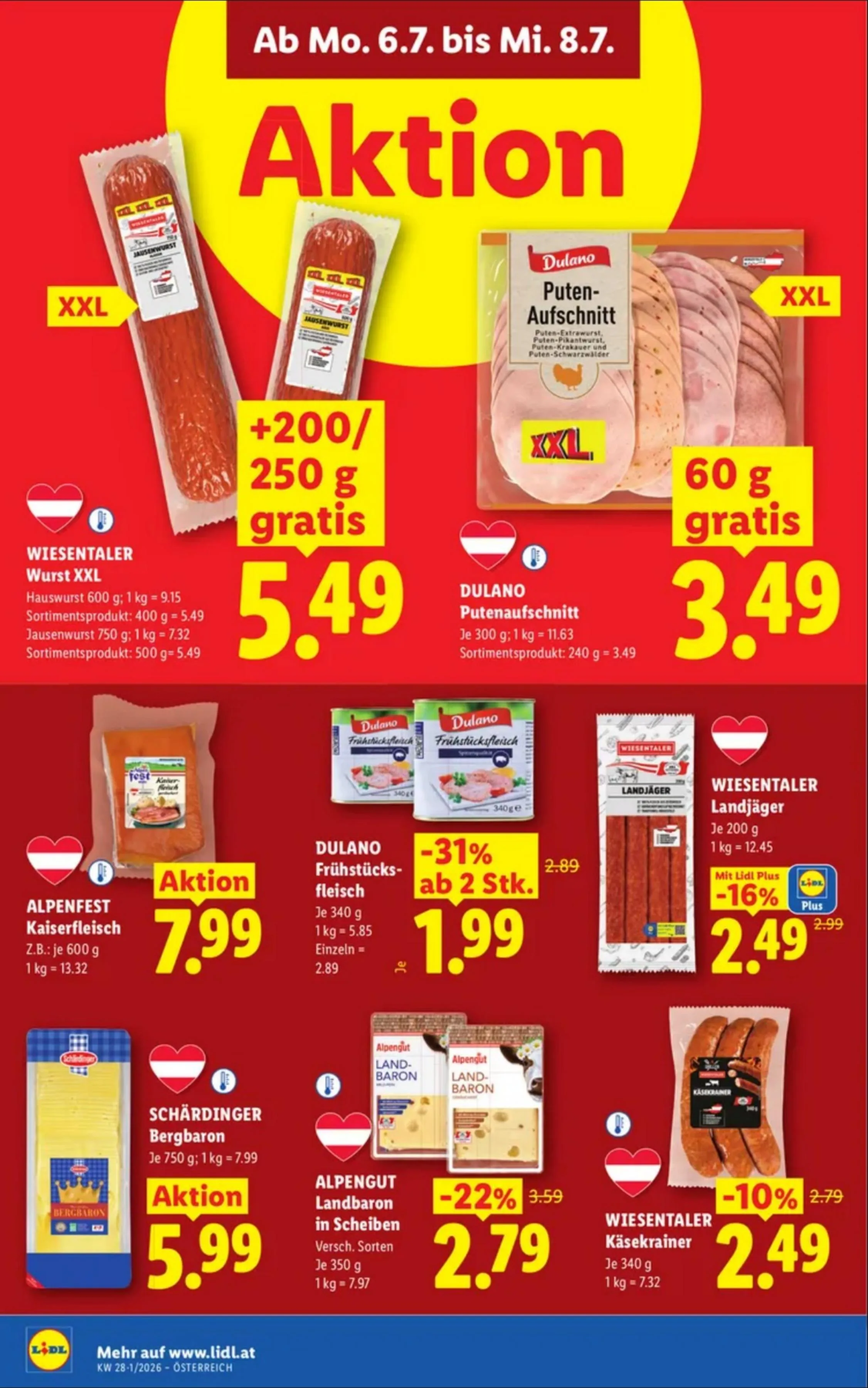 Lidl akciós újság Ausztria 07.02–07.08 – 39. oldal
