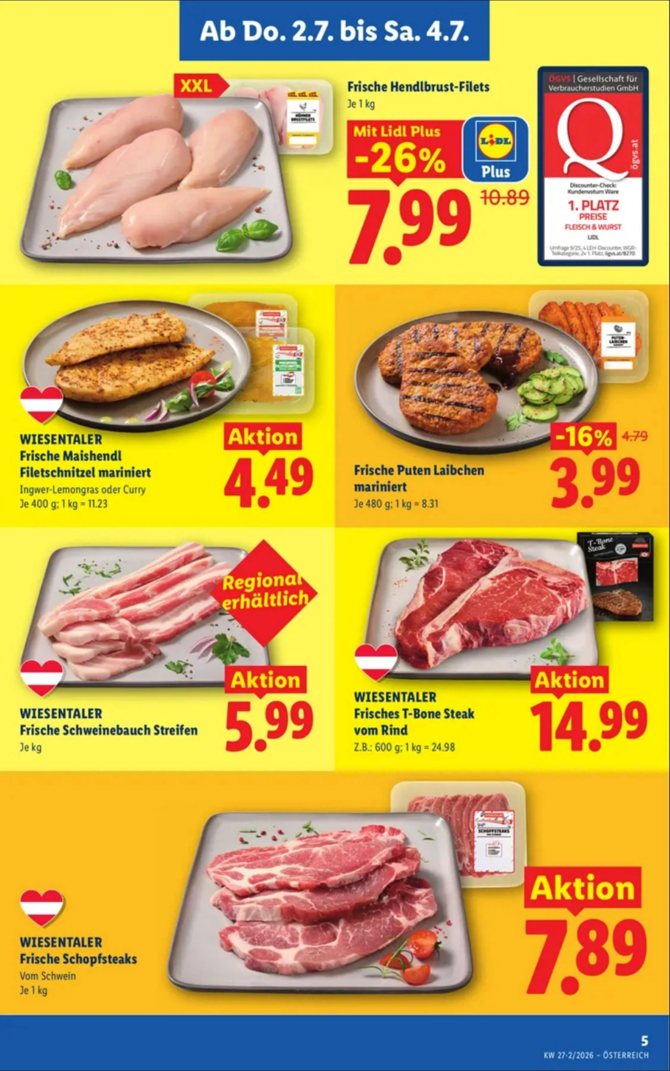 Lidl akciós újság Ausztria 07.02–07.08 – 7. oldal