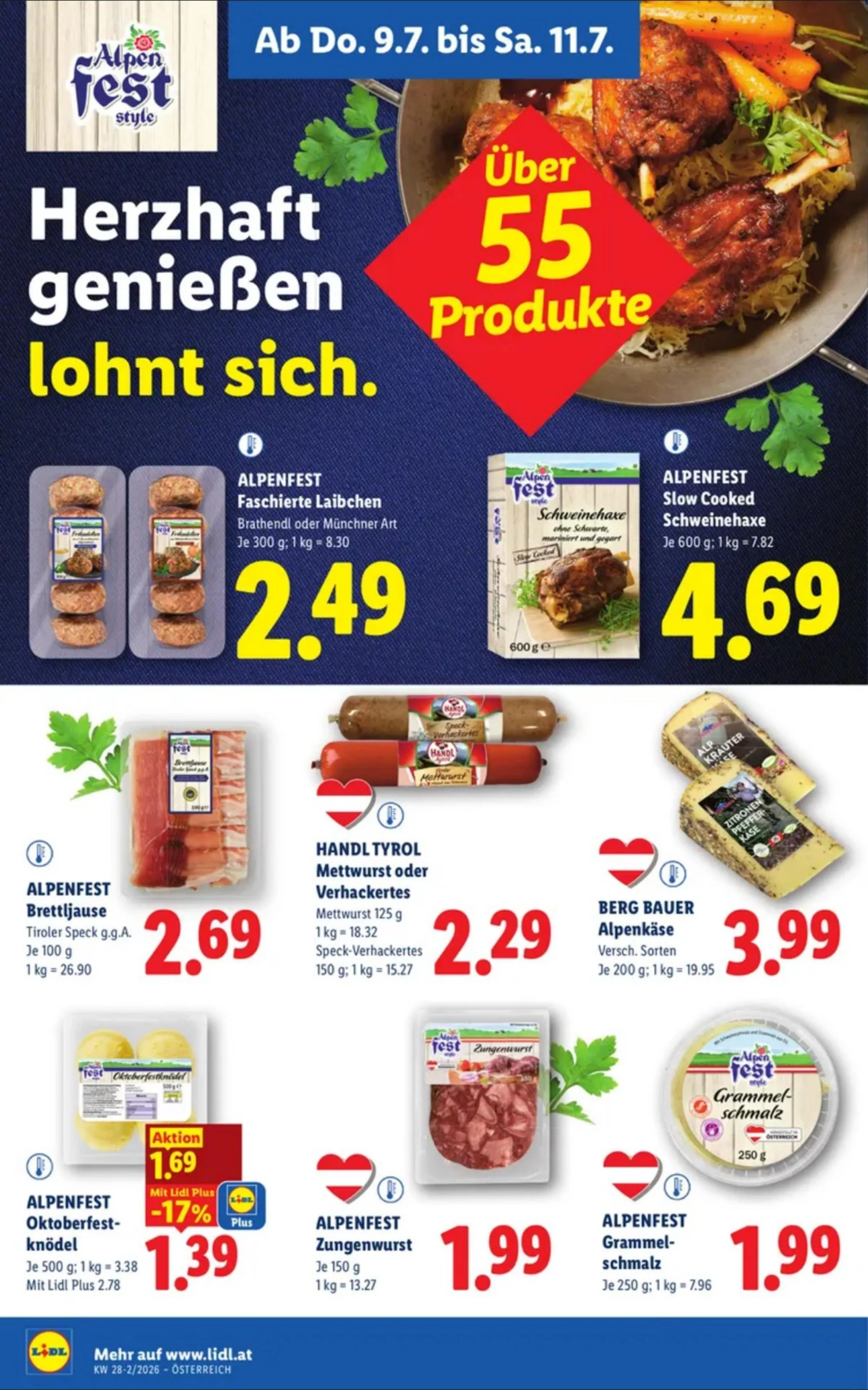 Lidl akciós újság Ausztria 07.09–07.15 – 14. oldal