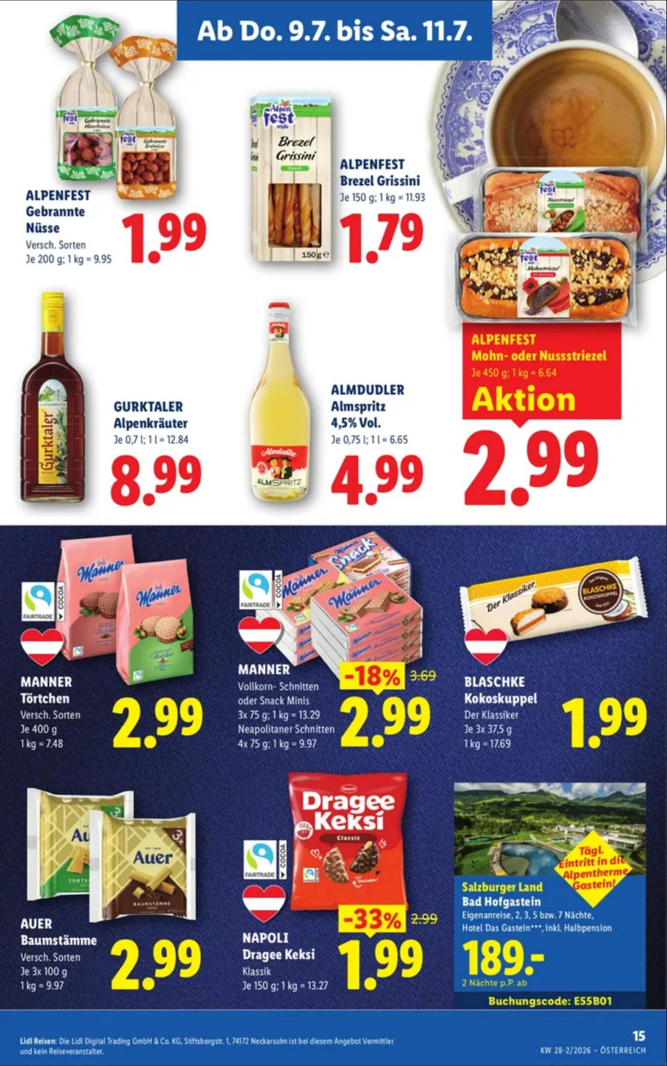 Lidl akciós újság Ausztria 07.09–07.15 – 17. oldal