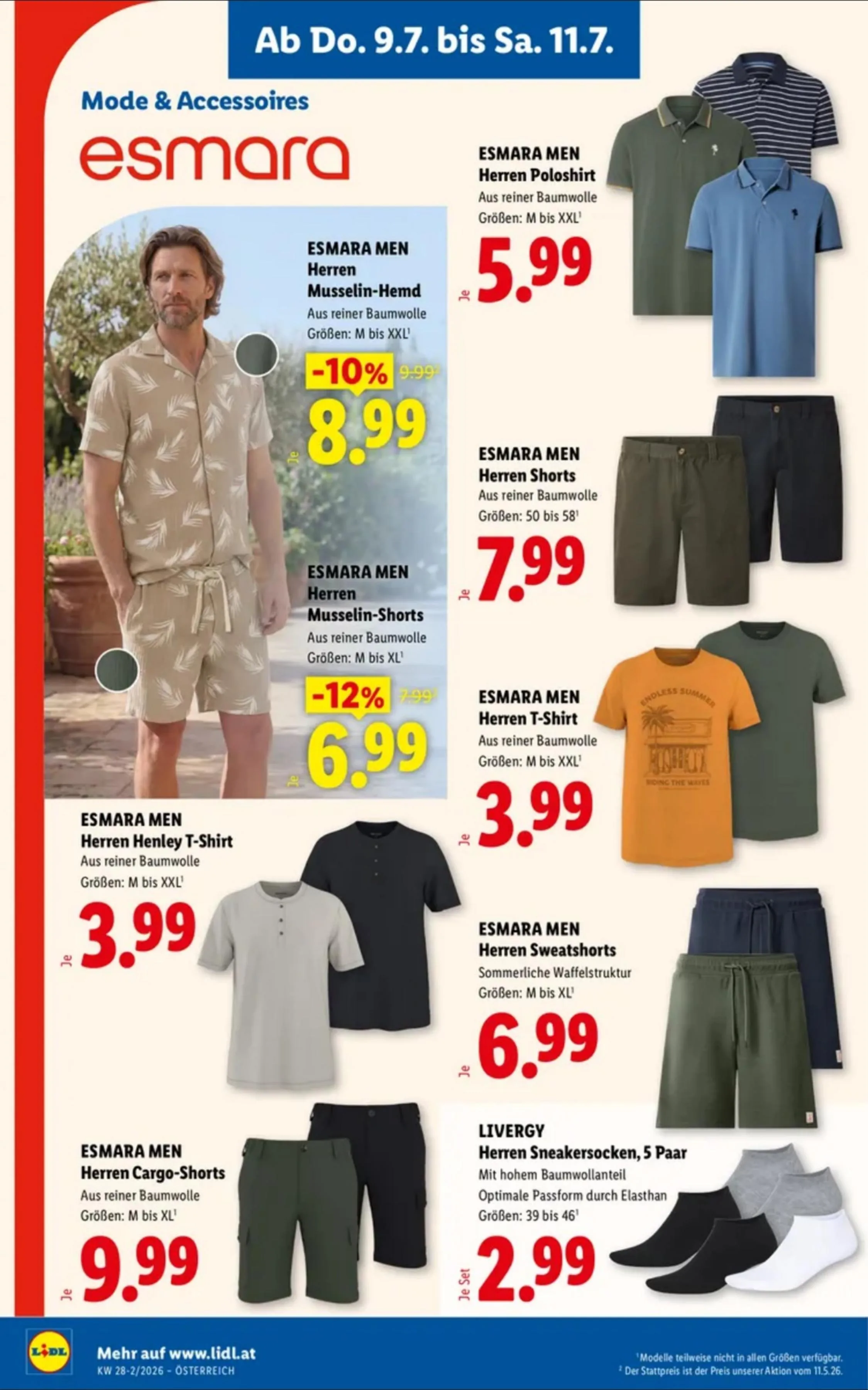 Lidl akciós újság Ausztria 07.09–07.15 – 26. oldal