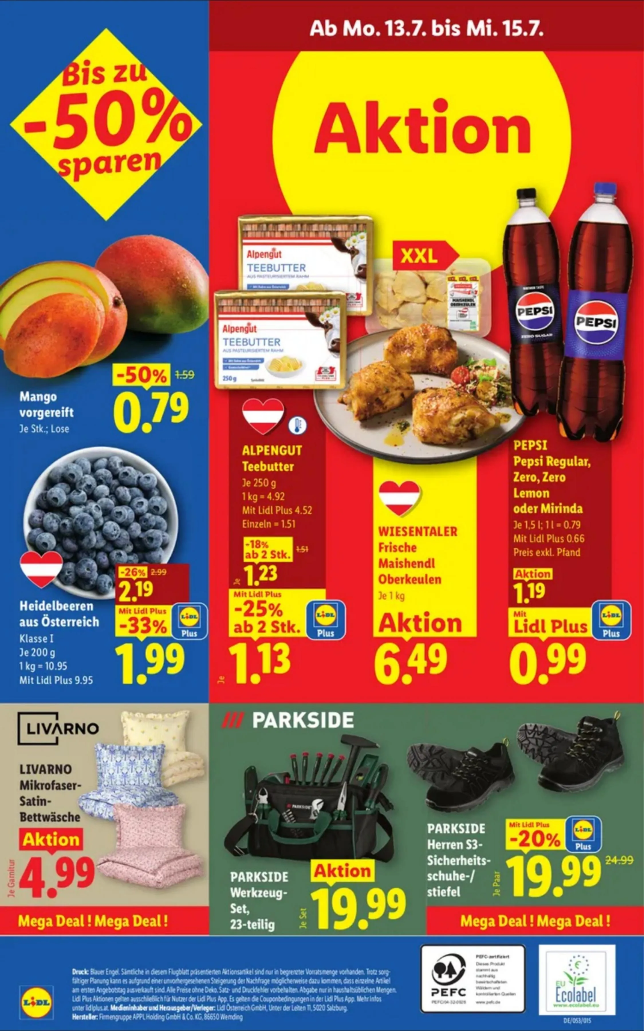Lidl akciós újság Ausztria 07.09–07.15 – 30. oldal