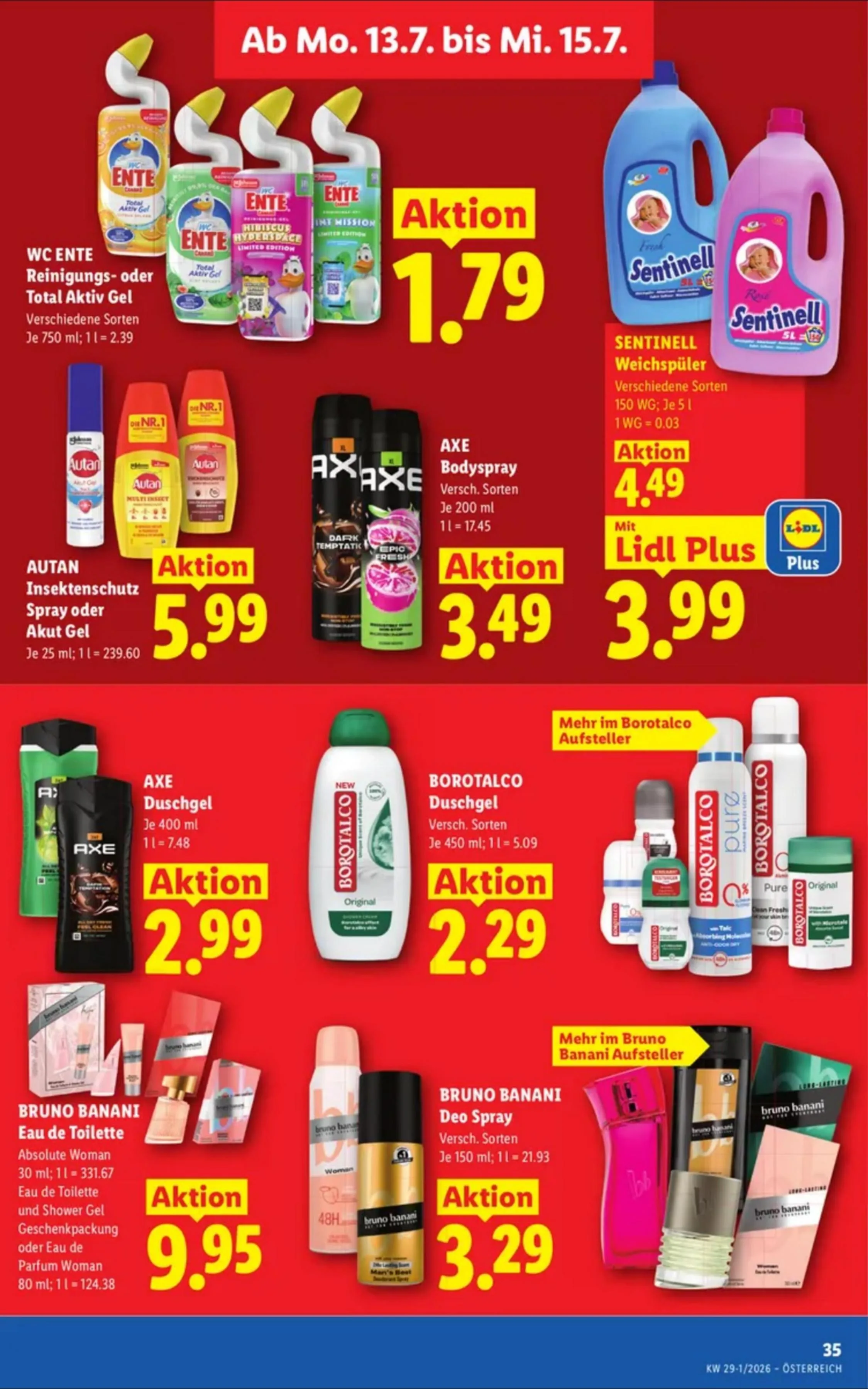 Lidl akciós újság Ausztria 07.09–07.15 – 44. oldal