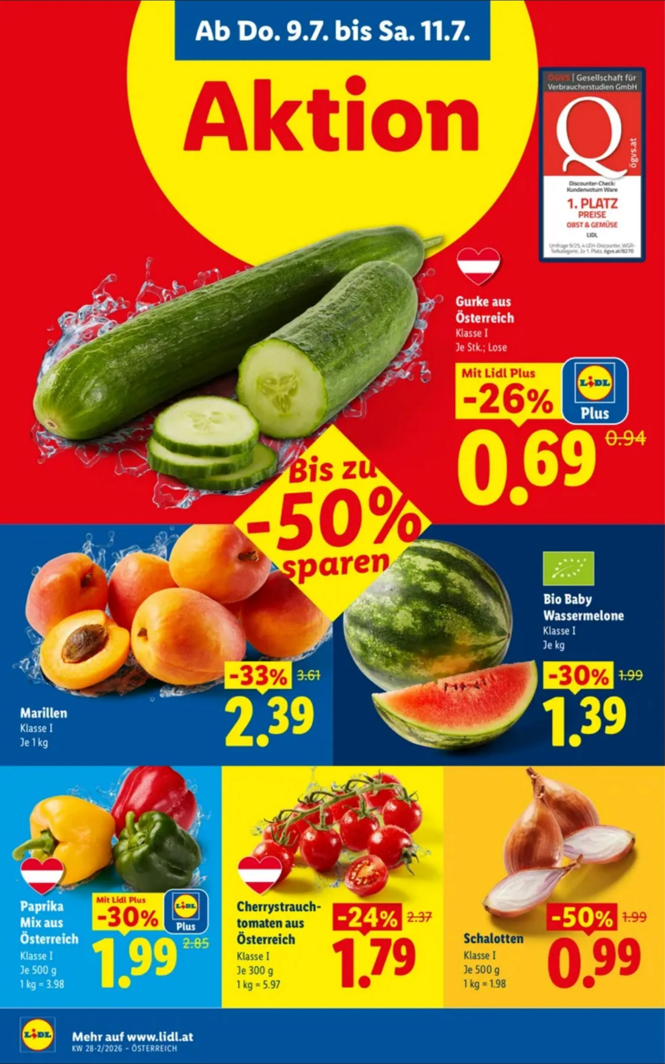 Lidl akciós újság Ausztria 07.09–07.15 – 6. oldal