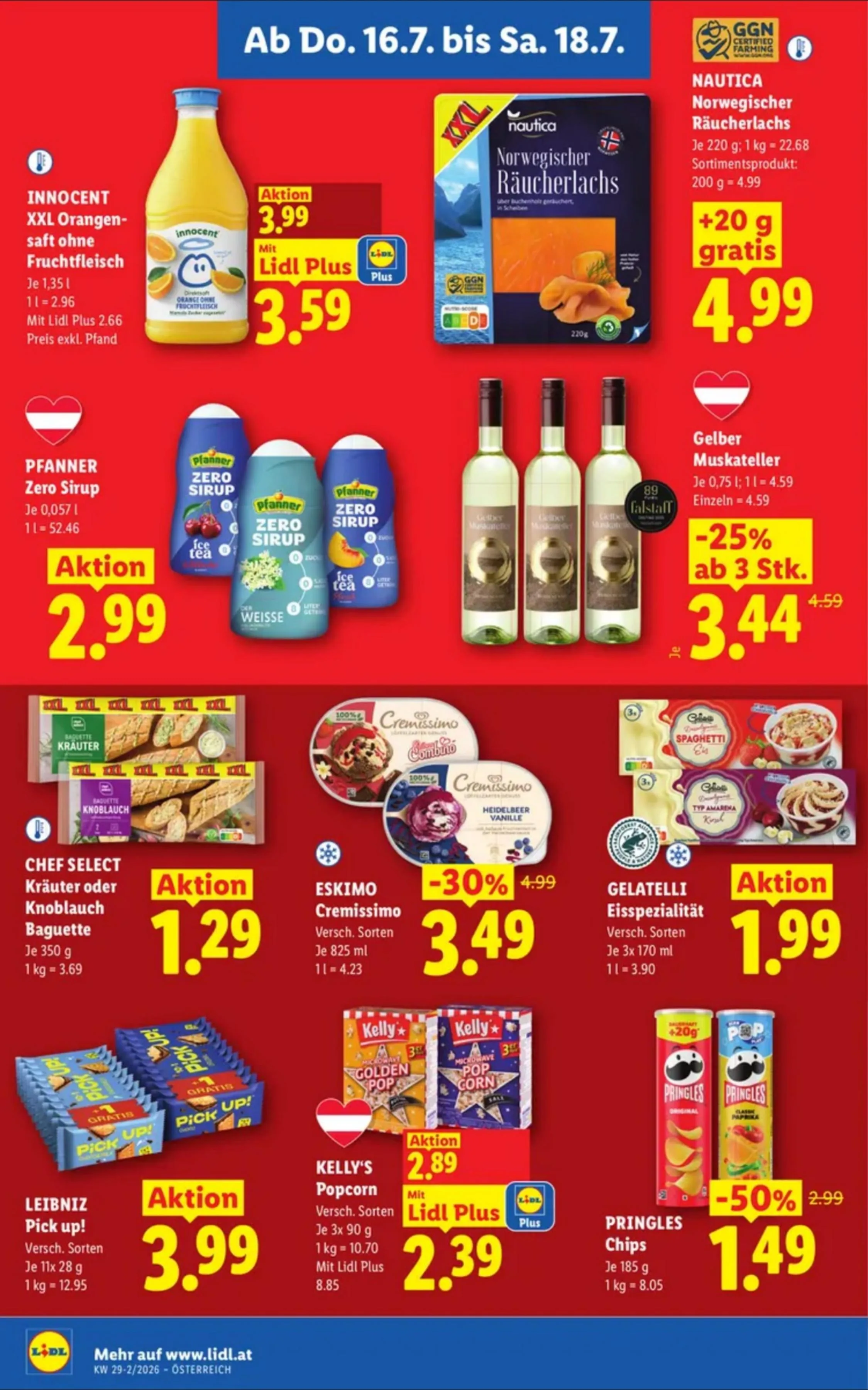 Lidl akciós újság Ausztria 07.16–07.22 – 10. oldal