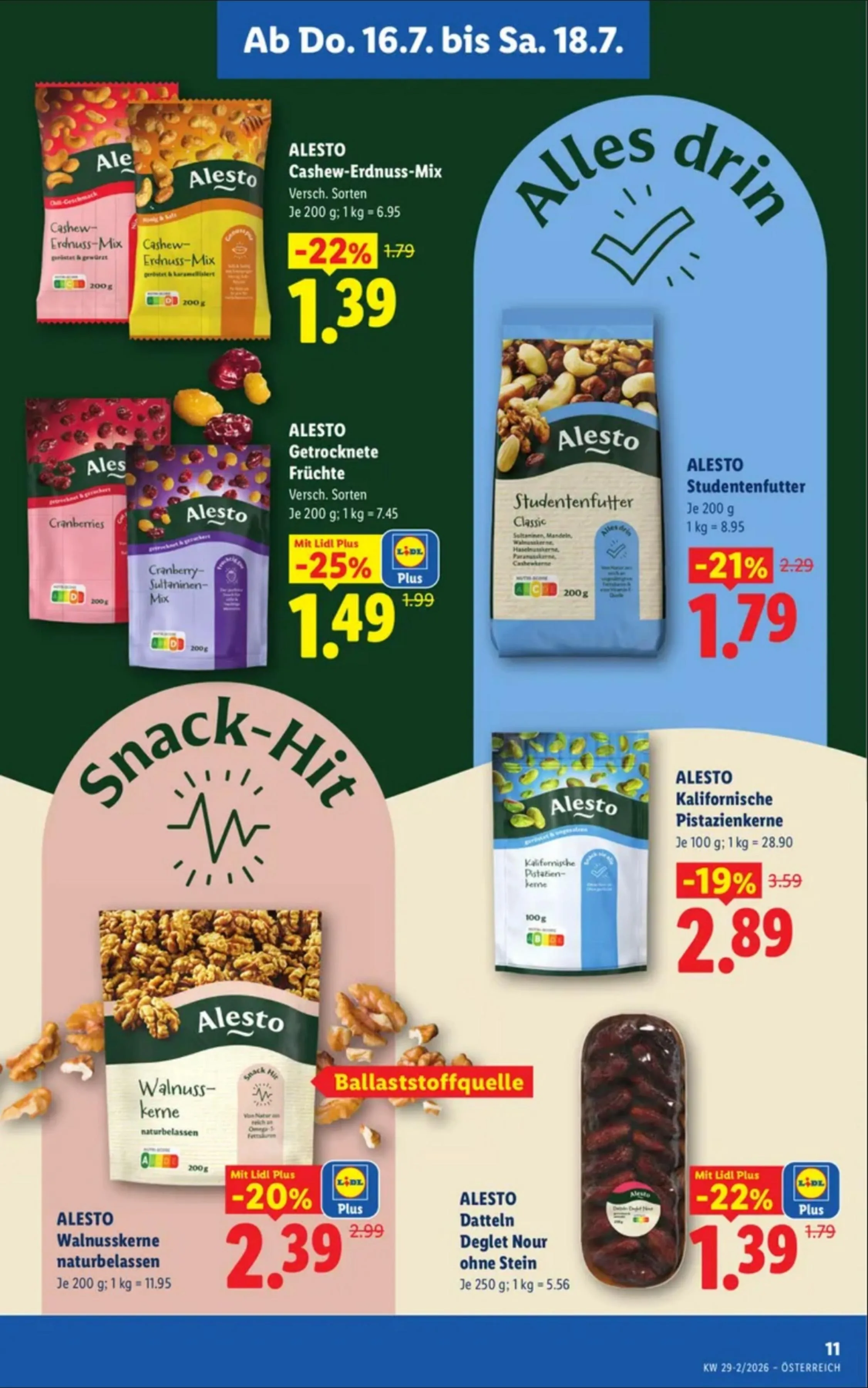 Lidl akciós újság Ausztria 07.16–07.22 – 13. oldal