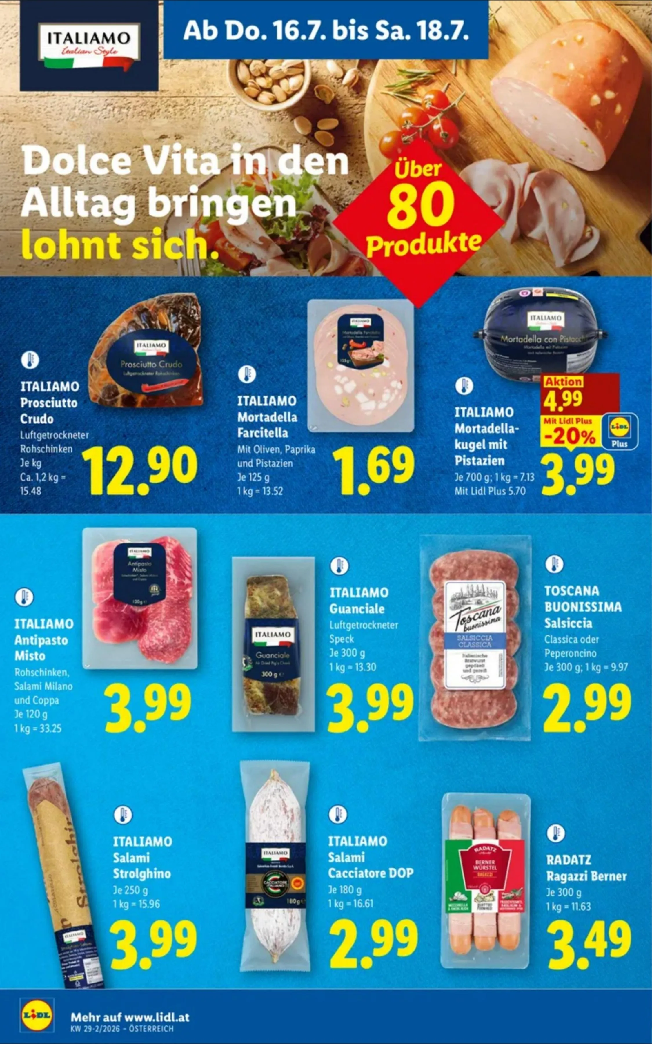 Lidl akciós újság Ausztria 07.16–07.22 – 14. oldal