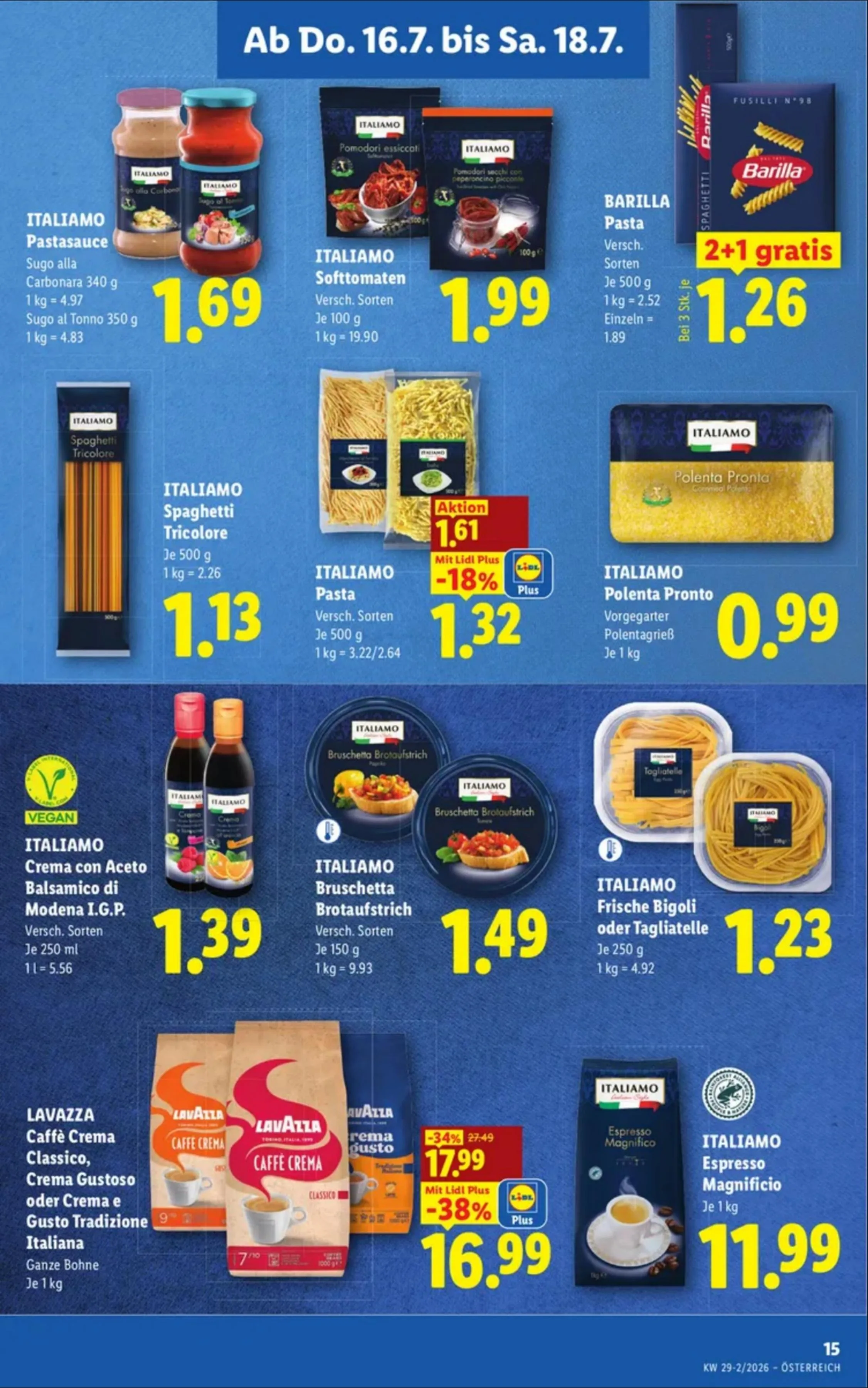 Lidl akciós újság Ausztria 07.16–07.22 – 17. oldal