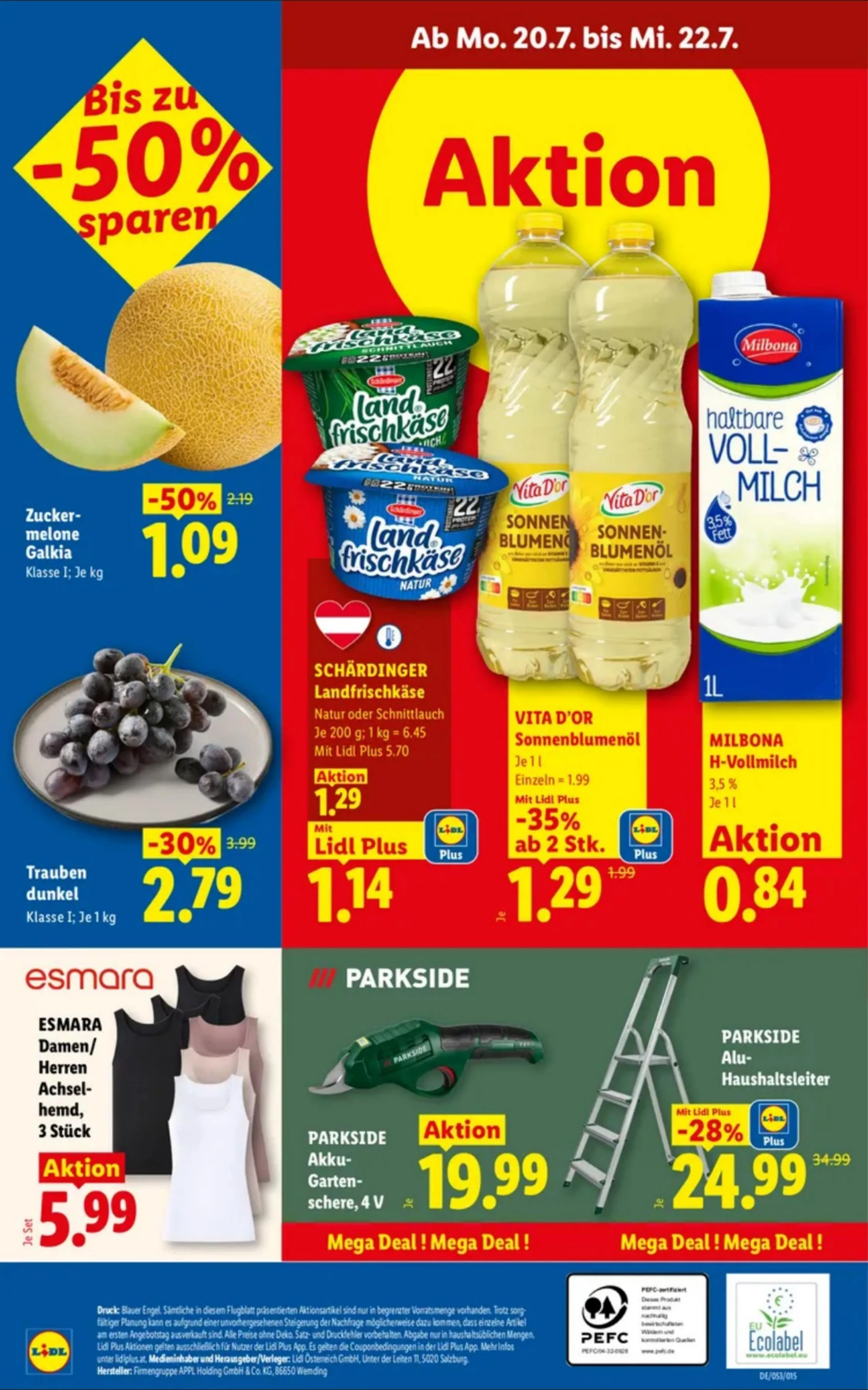 Lidl akciós újság Ausztria 07.16–07.22 – 30. oldal