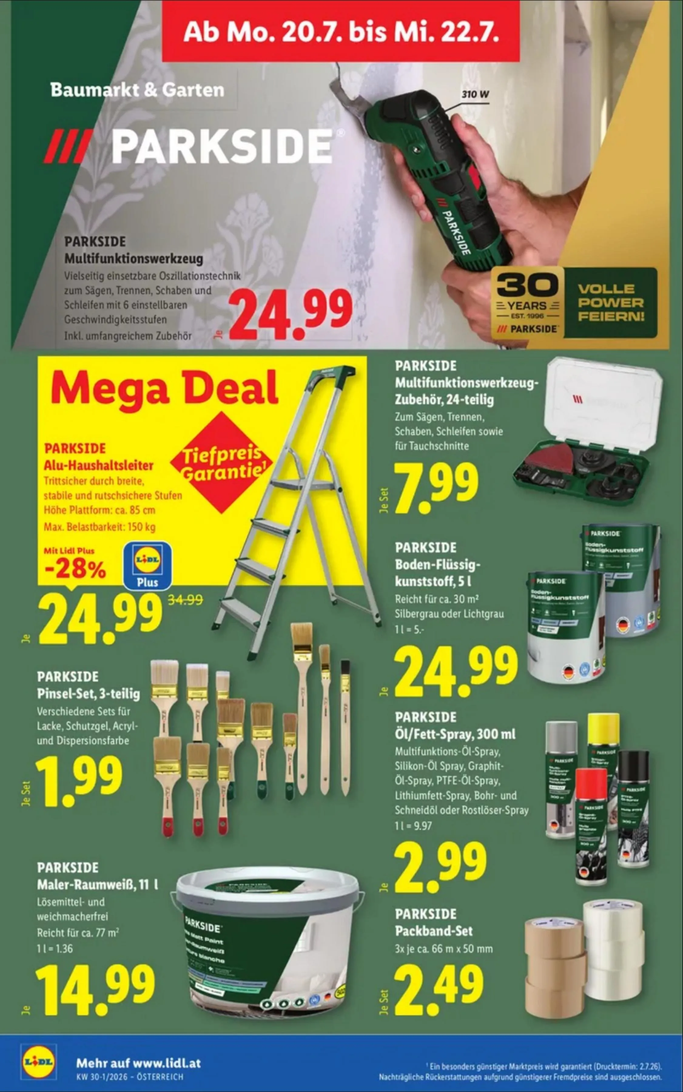 Lidl akciós újság Ausztria 07.16–07.22 – 35. oldal