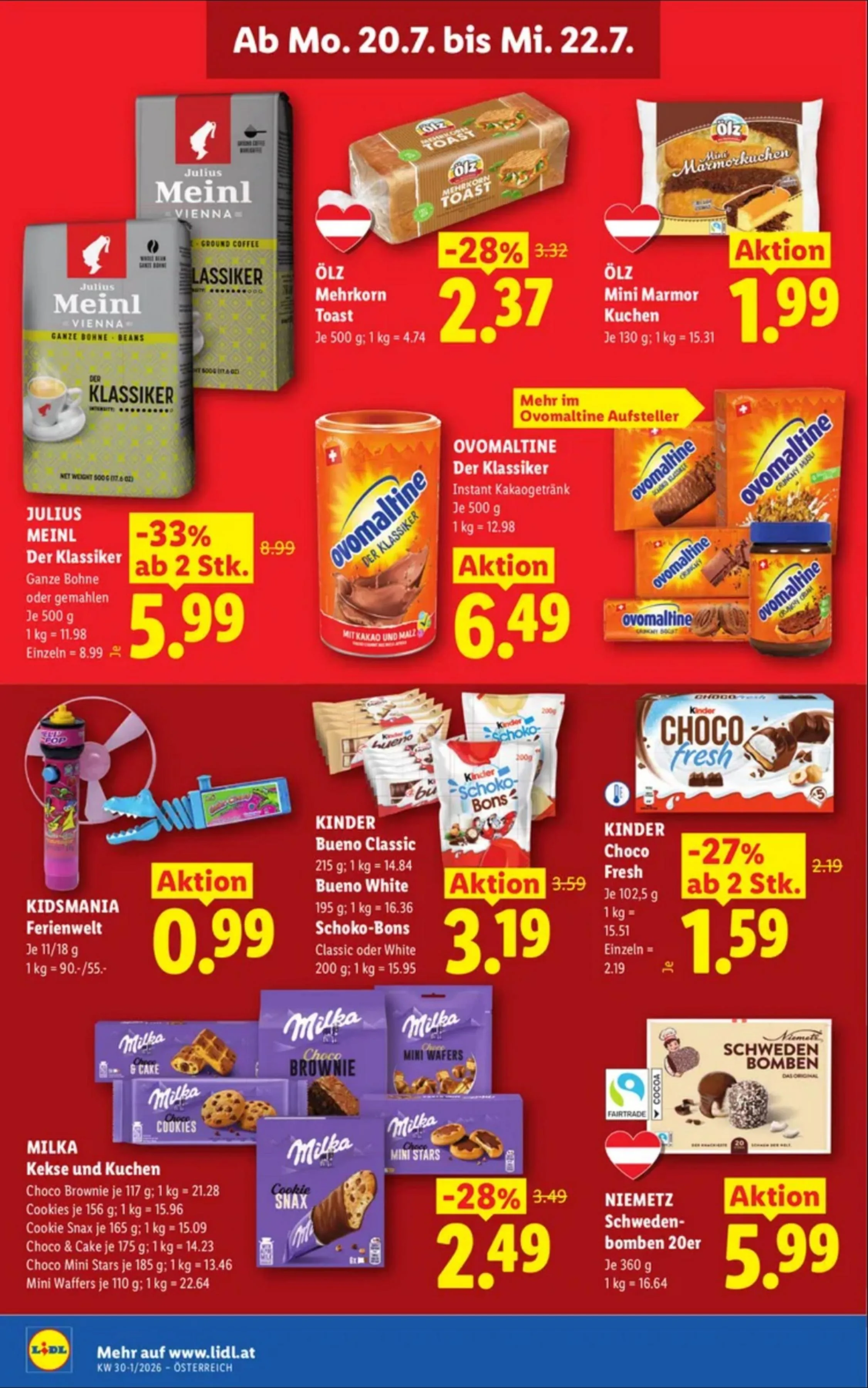Lidl akciós újság Ausztria 07.16–07.22 – 43. oldal