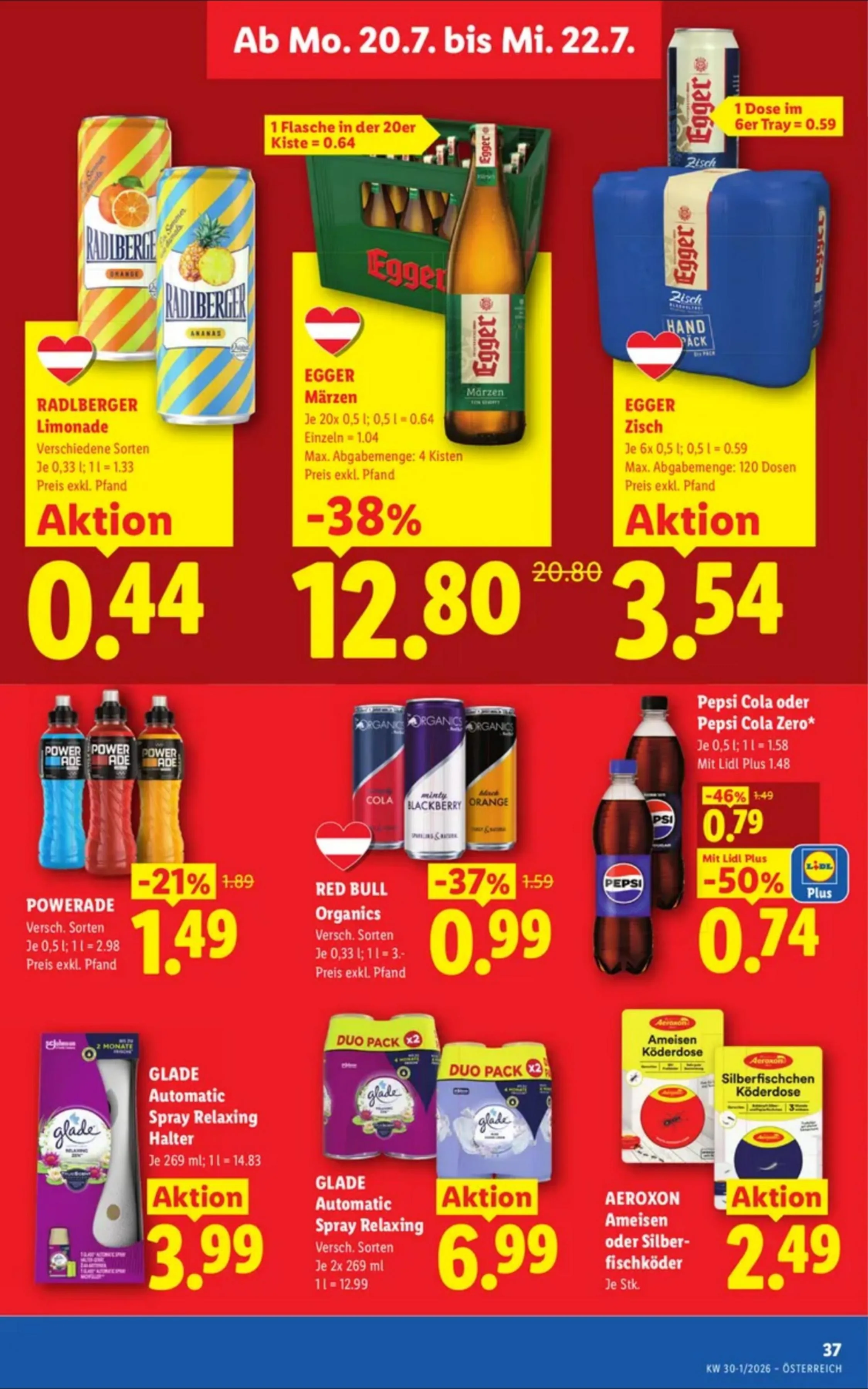Lidl akciós újság Ausztria 07.16–07.22 – 44. oldal