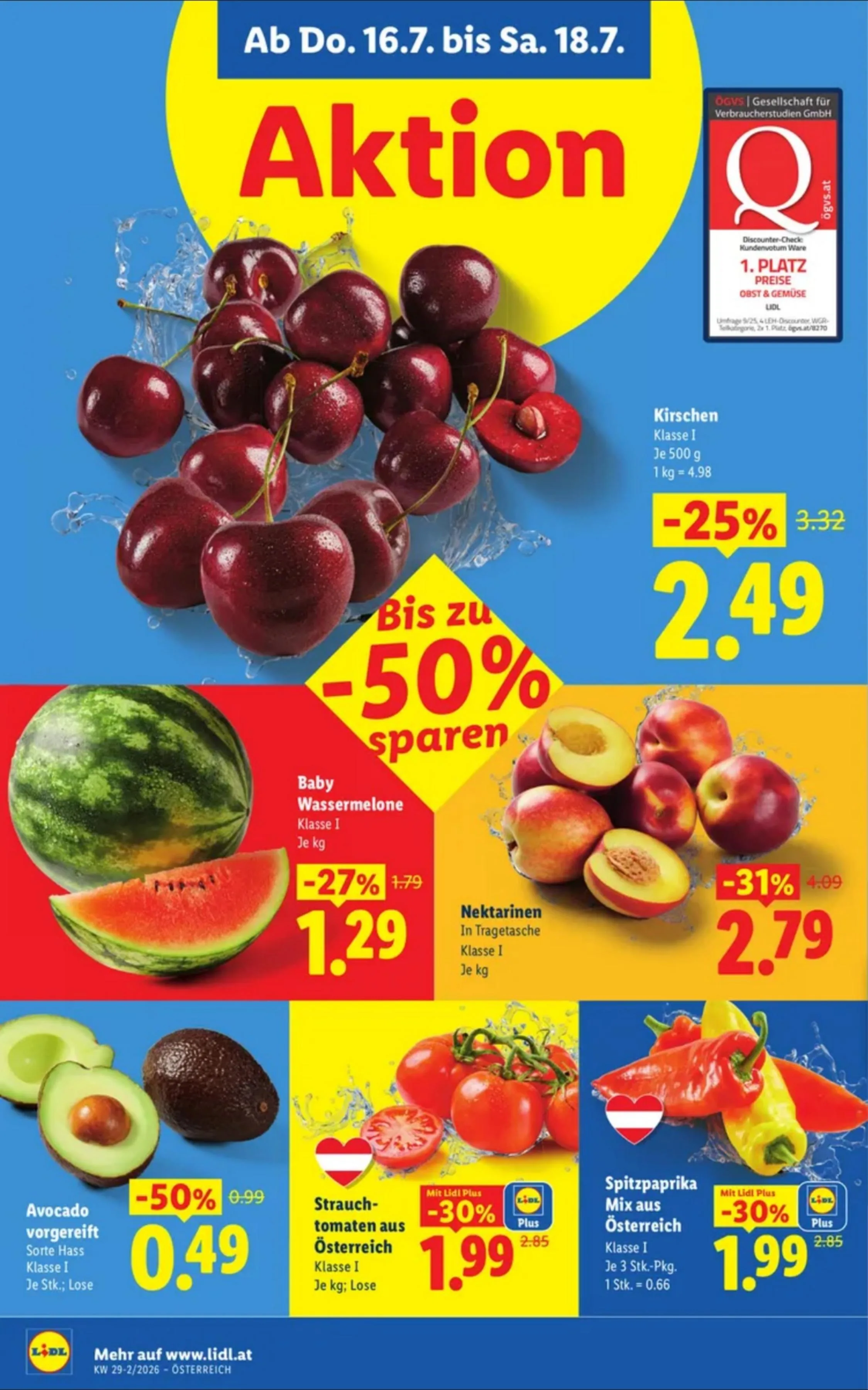 Lidl akciós újság Ausztria 07.16–07.22 – 6. oldal