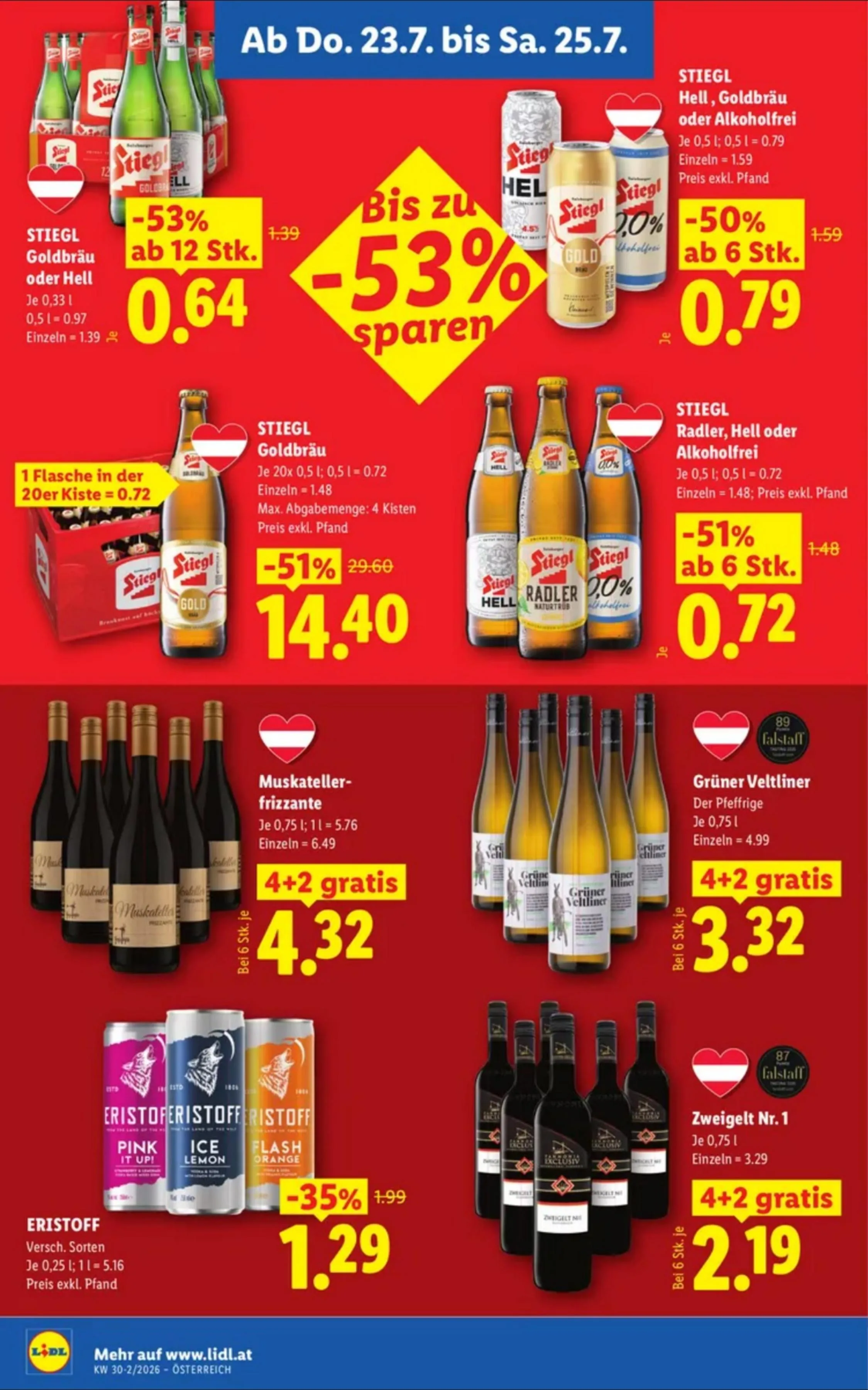 Lidl akciós újság Ausztria 07.23–07.29 – 12. oldal