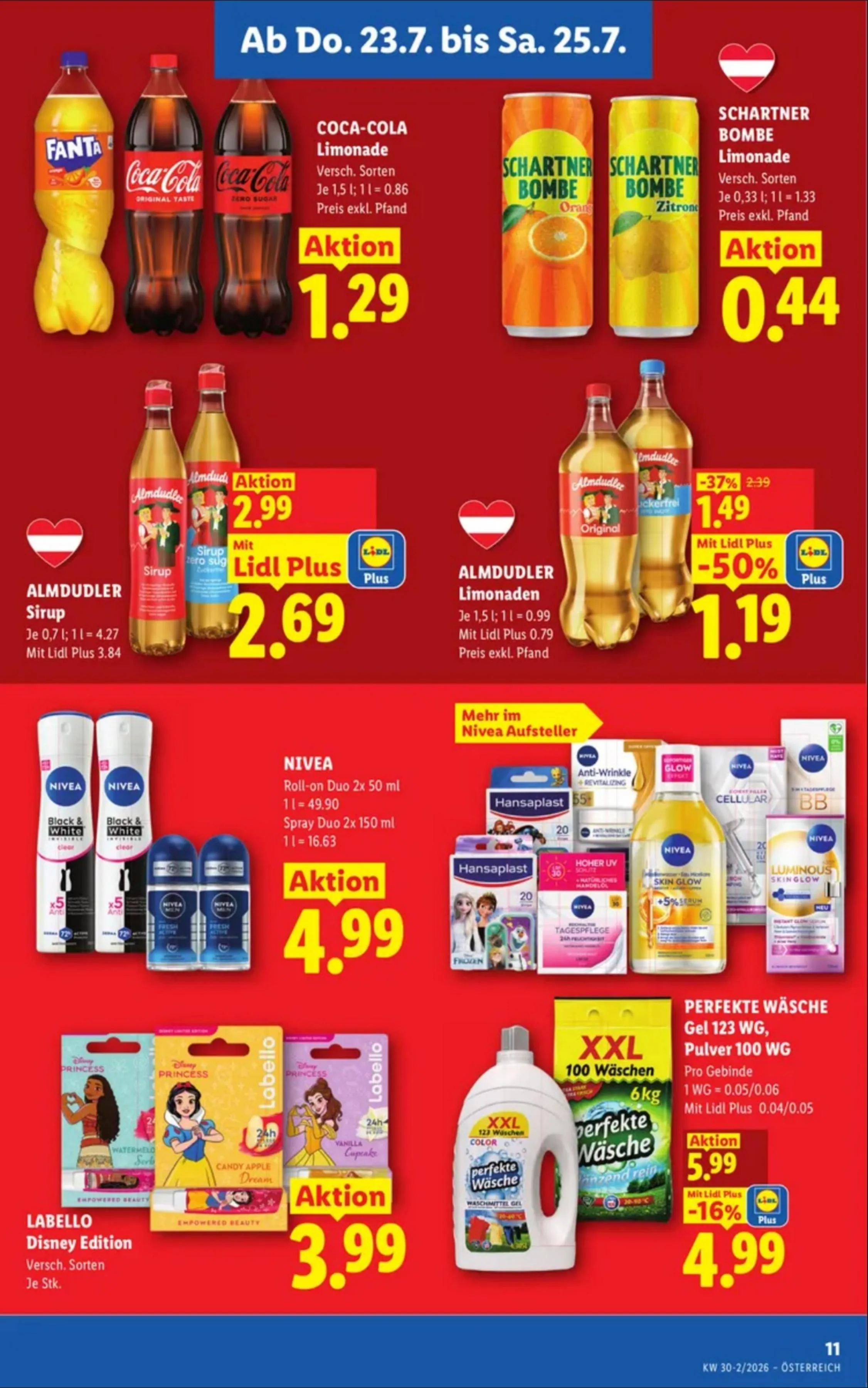 Lidl akciós újság Ausztria 07.23–07.29 – 13. oldal