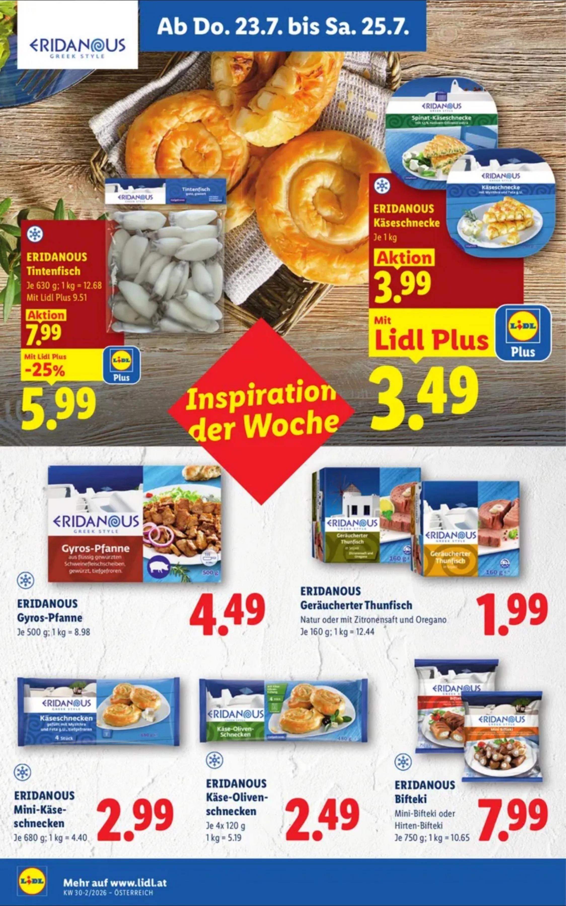 Lidl akciós újság Ausztria 07.23–07.29 – 16. oldal