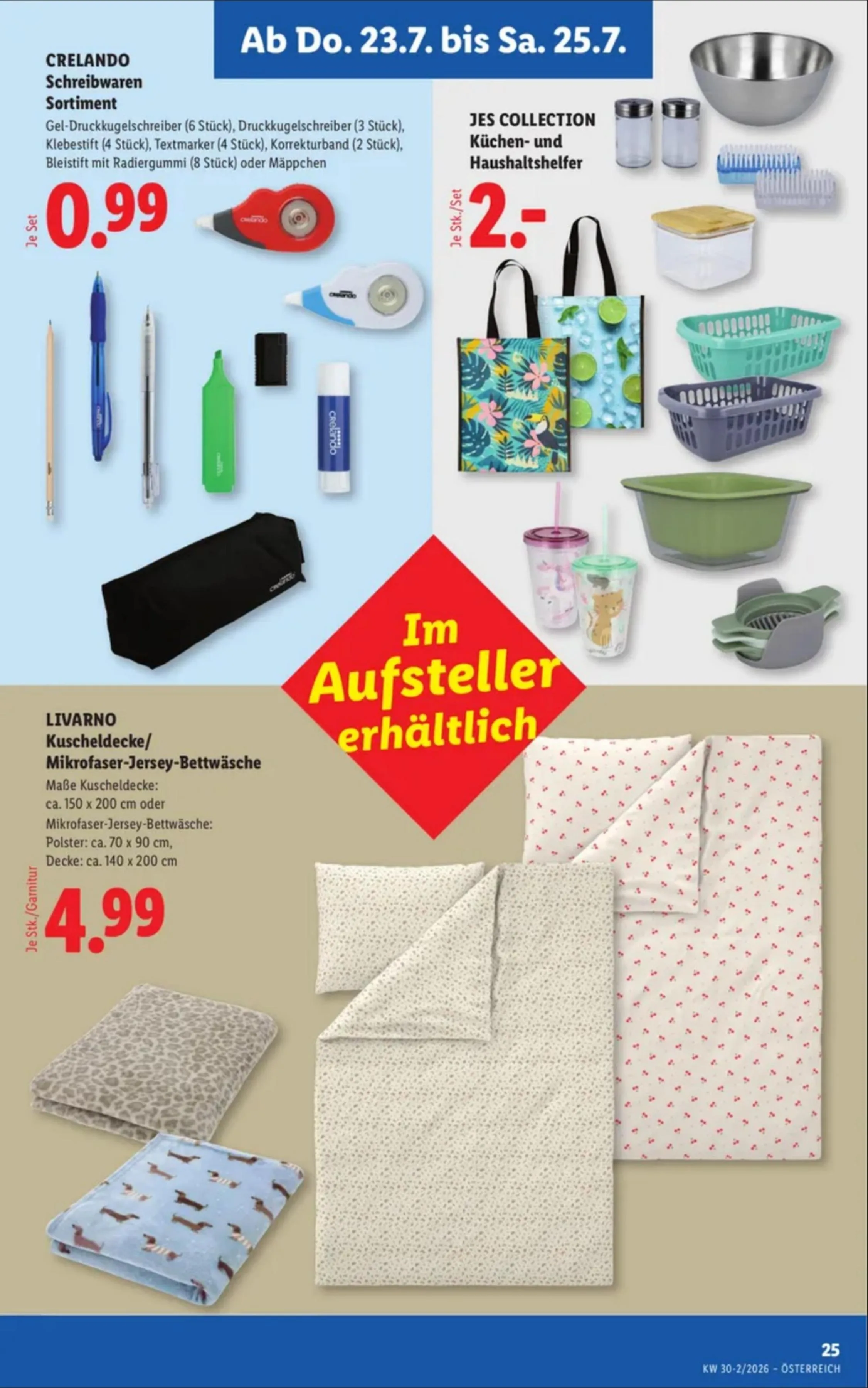 Lidl akciós újság Ausztria 07.23–07.29 – 29. oldal