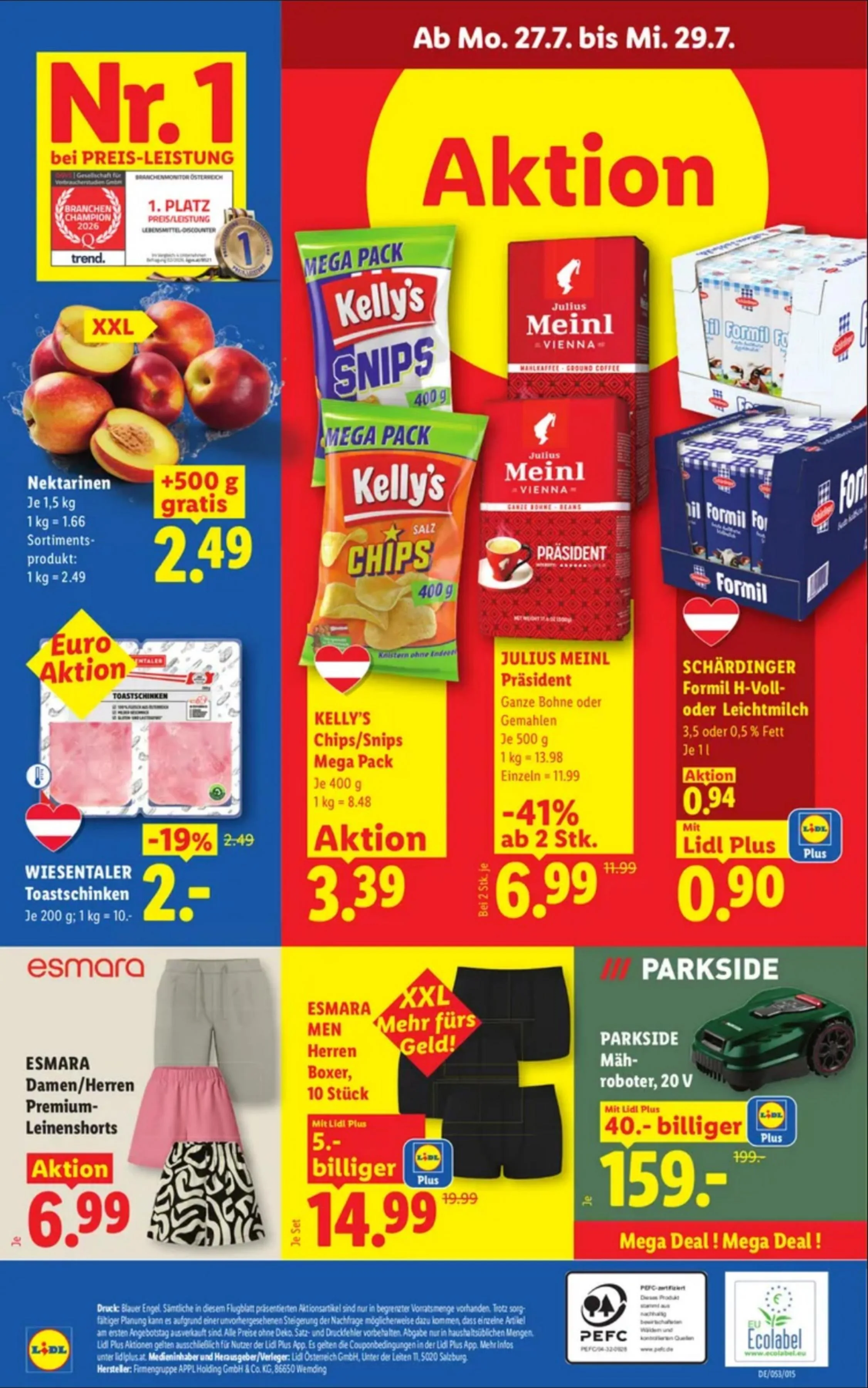 Lidl akciós újság Ausztria 07.23–07.29 – 33. oldal