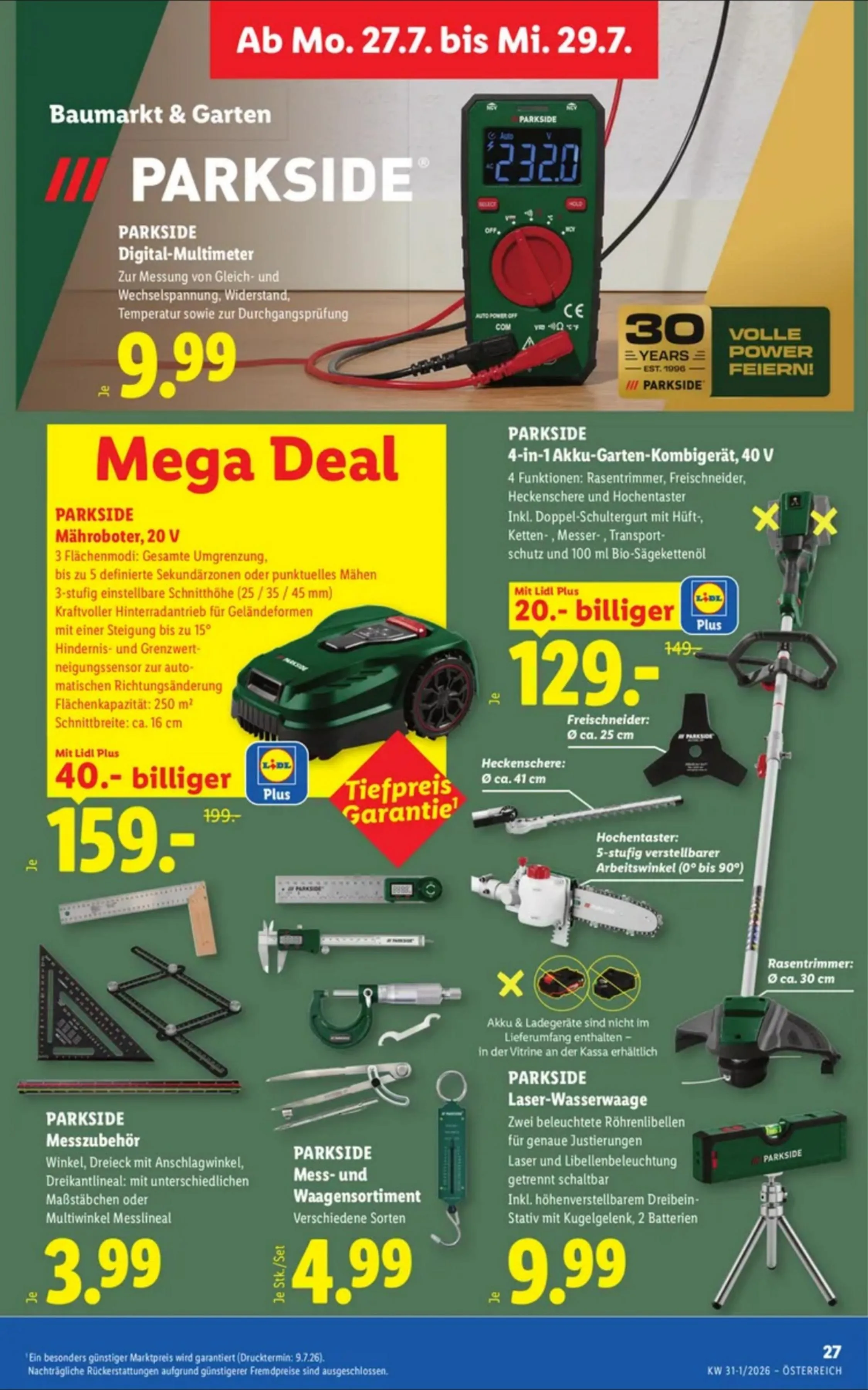 Lidl akciós újság Ausztria 07.23–07.29 – 34. oldal