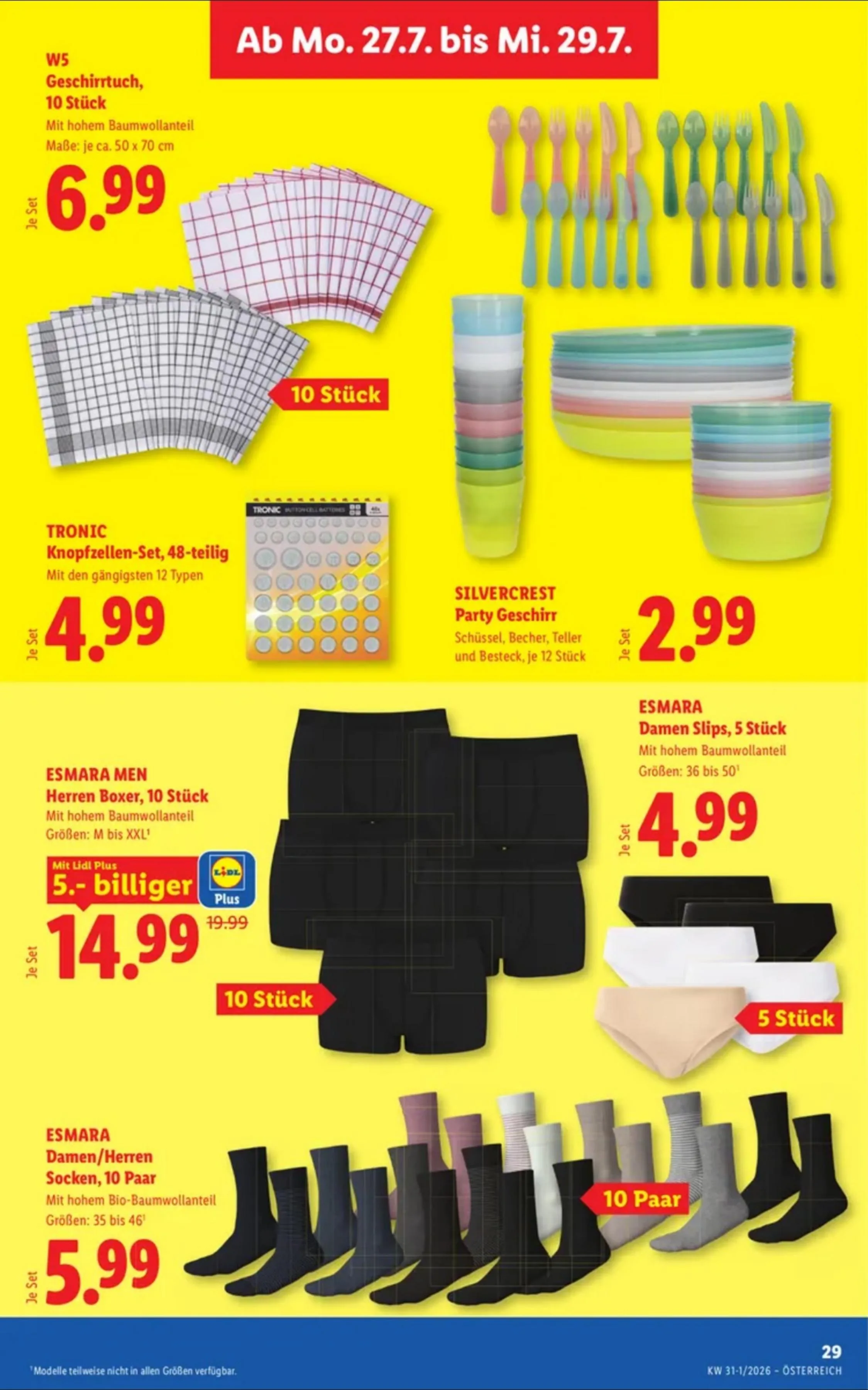 Lidl akciós újság Ausztria 07.23–07.29 – 36. oldal