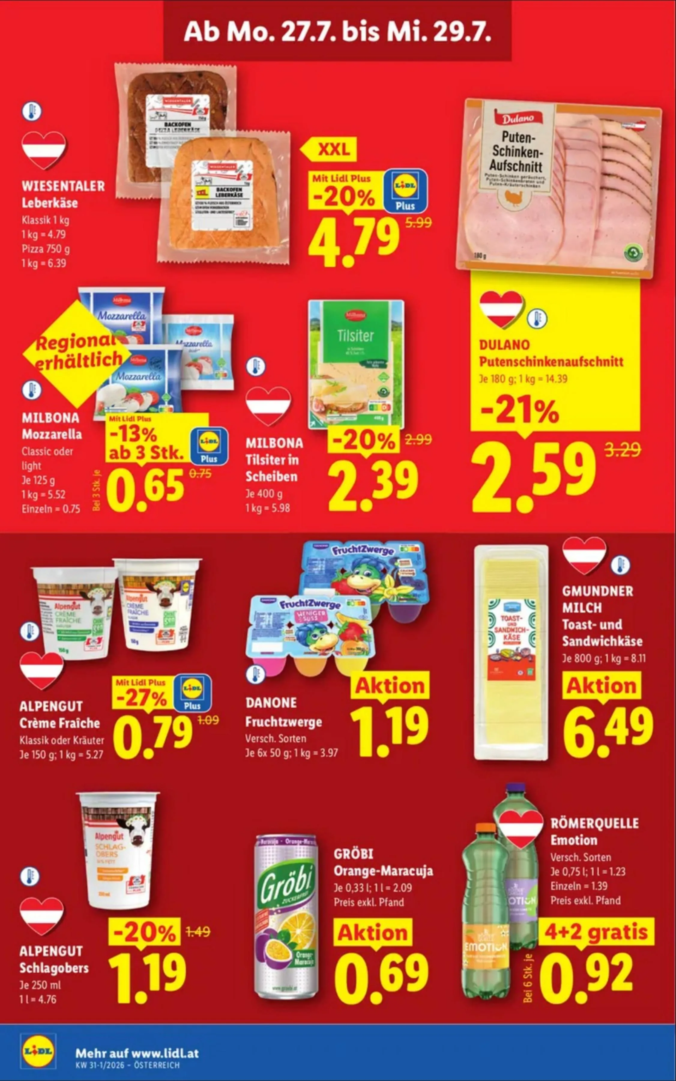 Lidl akciós újság Ausztria 07.23–07.29 – 45. oldal