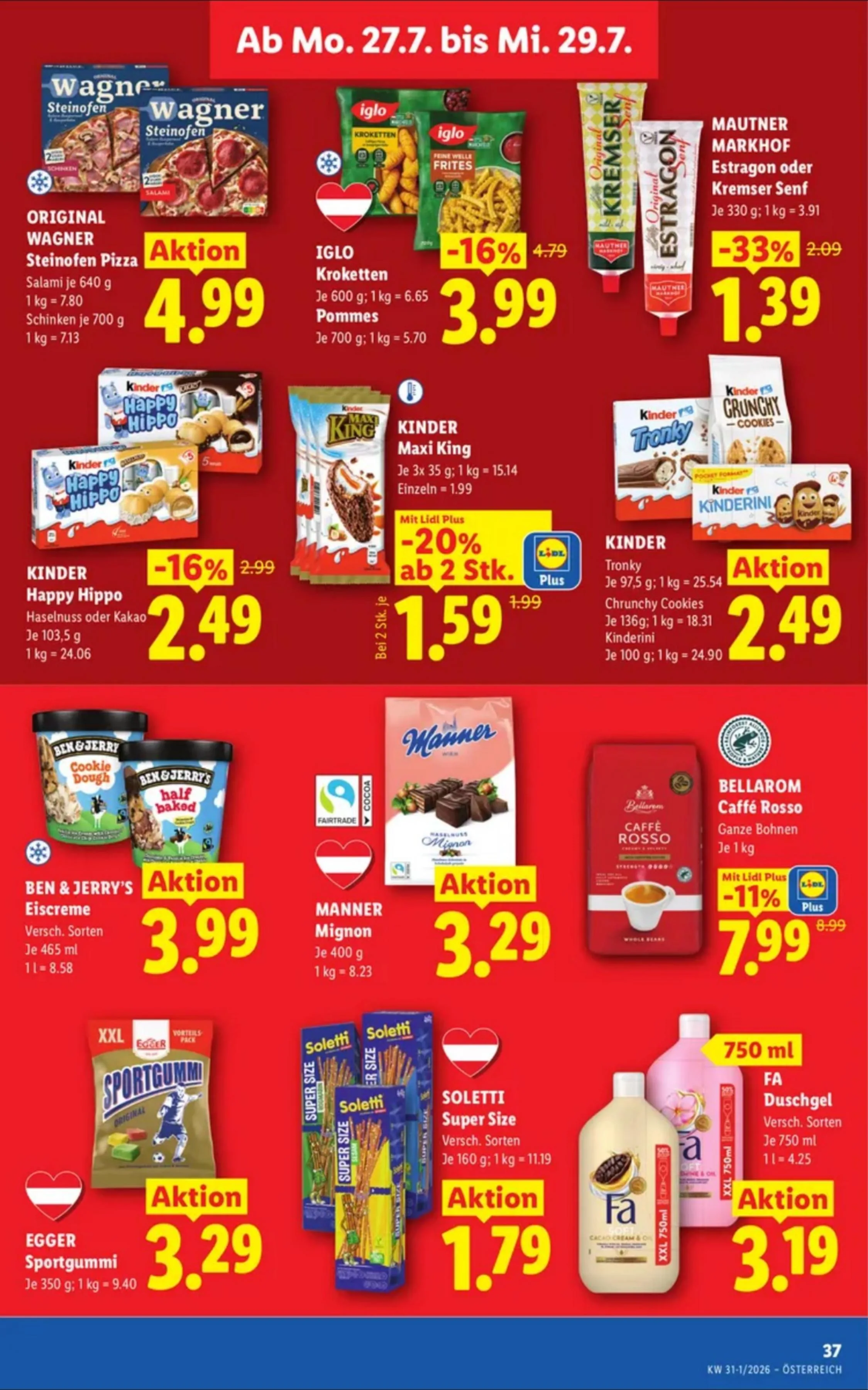 Lidl akciós újság Ausztria 07.23–07.29 – 46. oldal