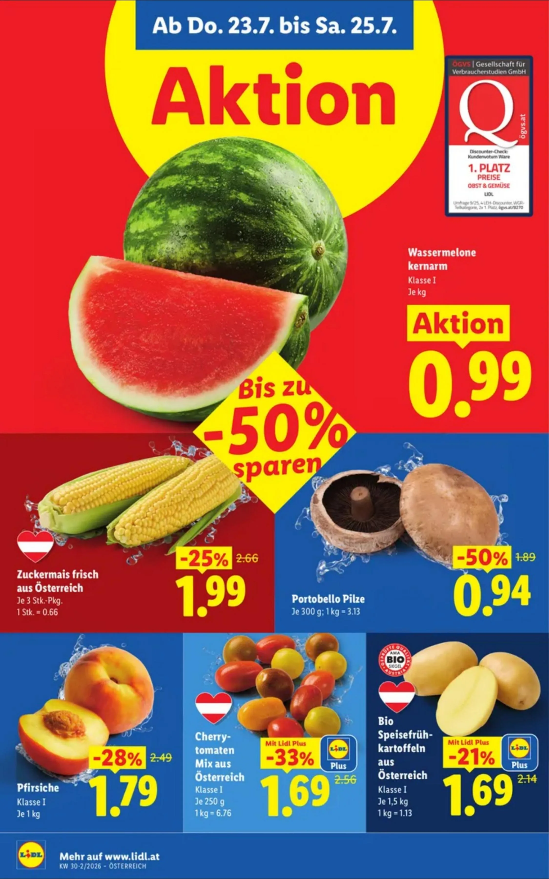 Lidl akciós újság Ausztria 07.23–07.29 – 6. oldal