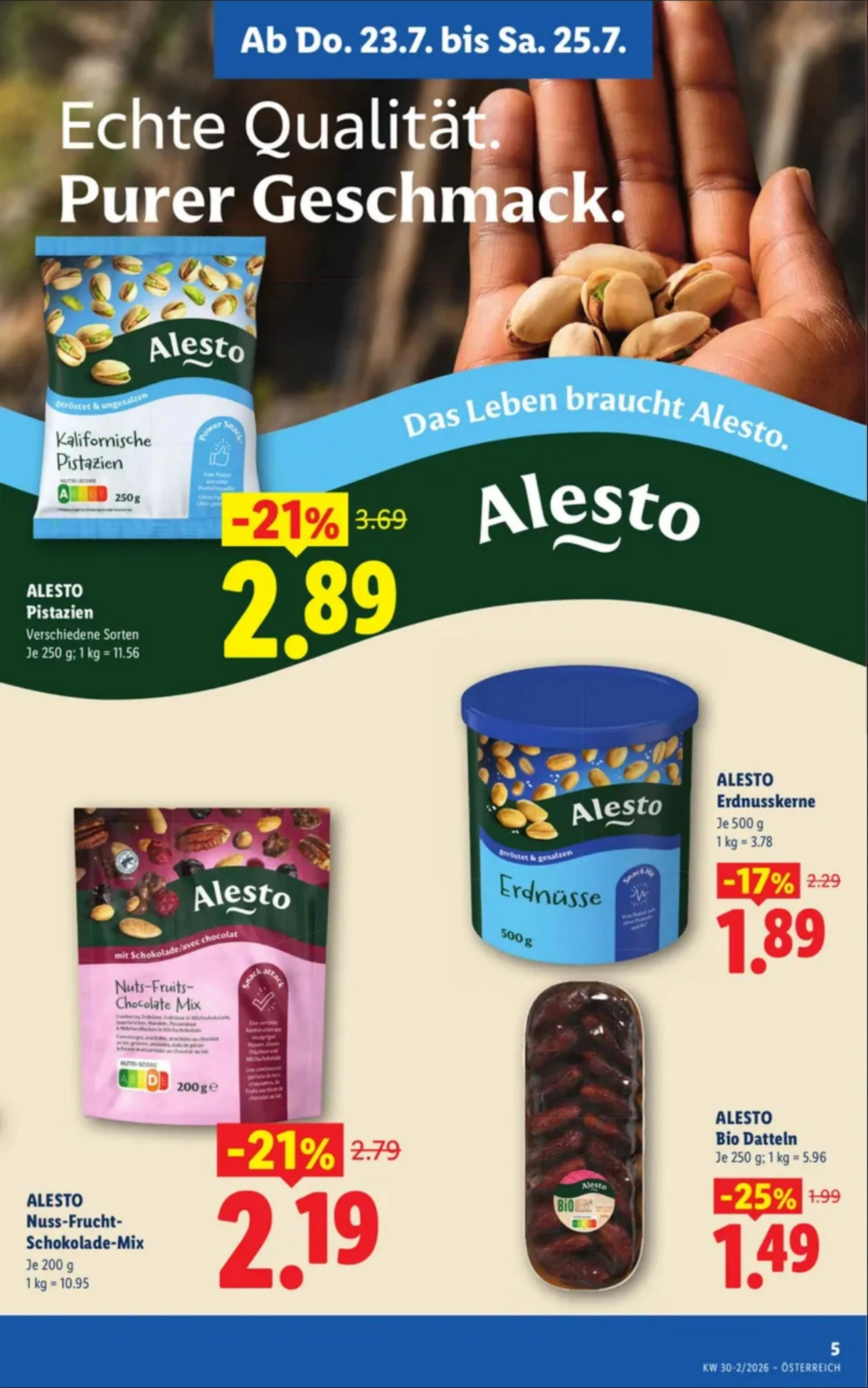 Lidl akciós újság Ausztria 07.23–07.29 – 7. oldal
