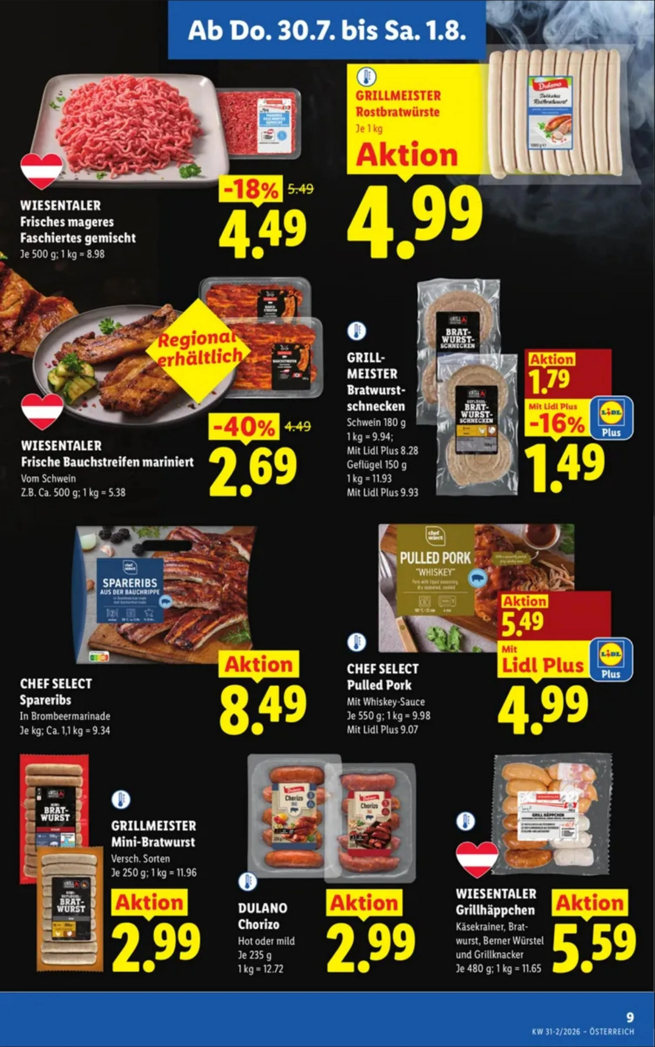 Lidl akciós újság Ausztria 07.30–08.05 – 11. oldal