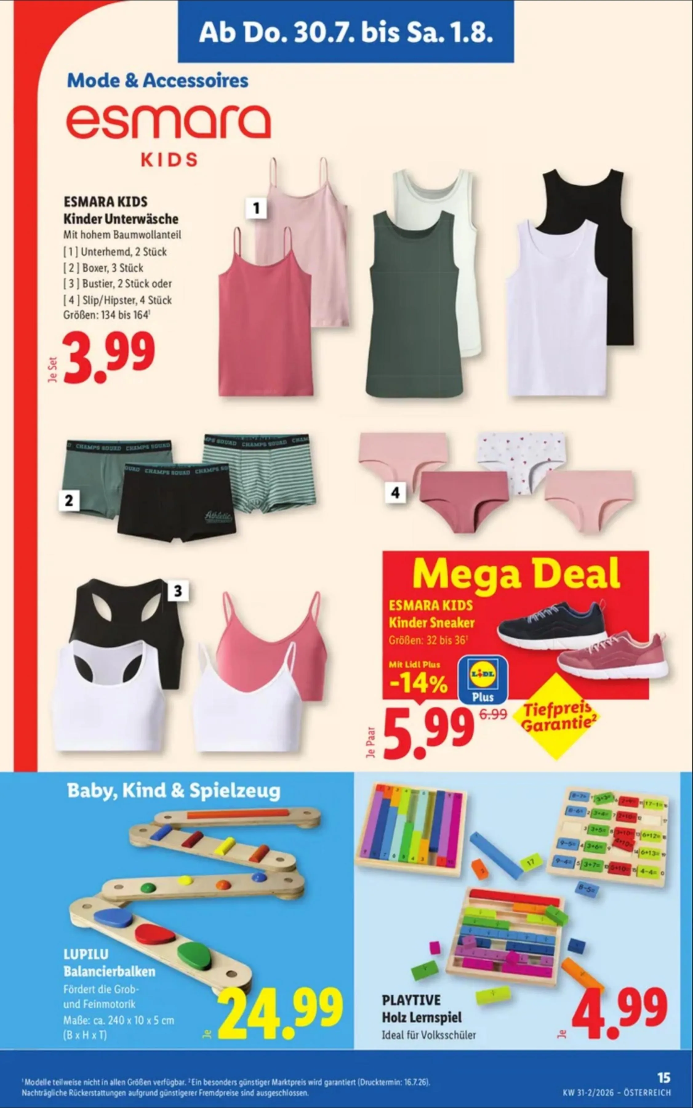 Lidl akciós újság Ausztria 07.30–08.05 – 17. oldal