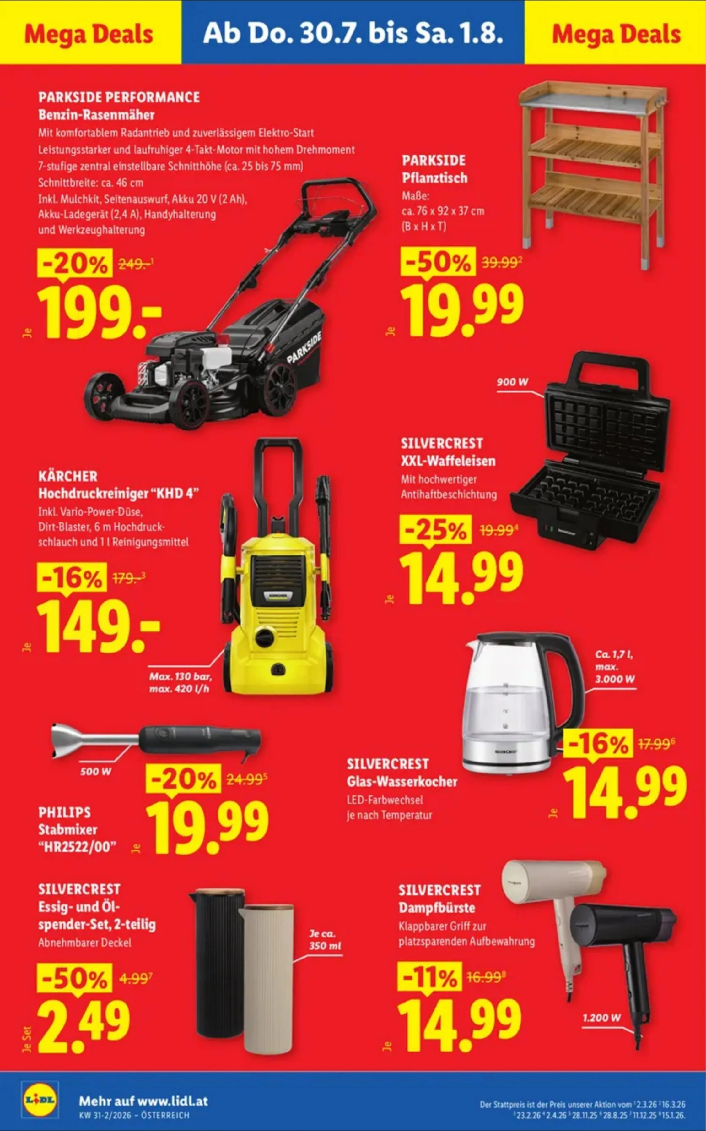 Lidl akciós újság Ausztria 07.30–08.05 – 20. oldal