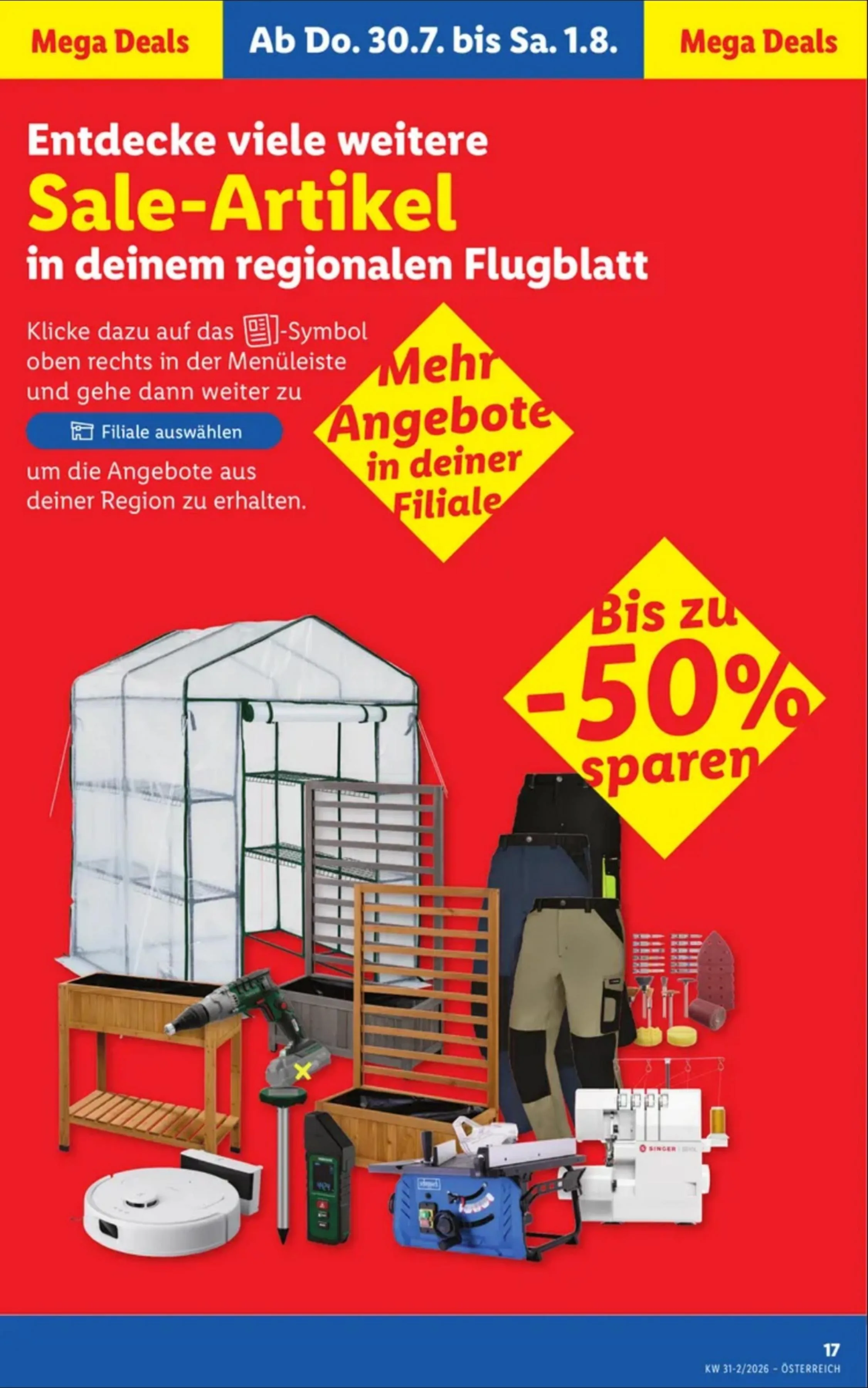 Lidl akciós újság Ausztria 07.30–08.05 – 21. oldal