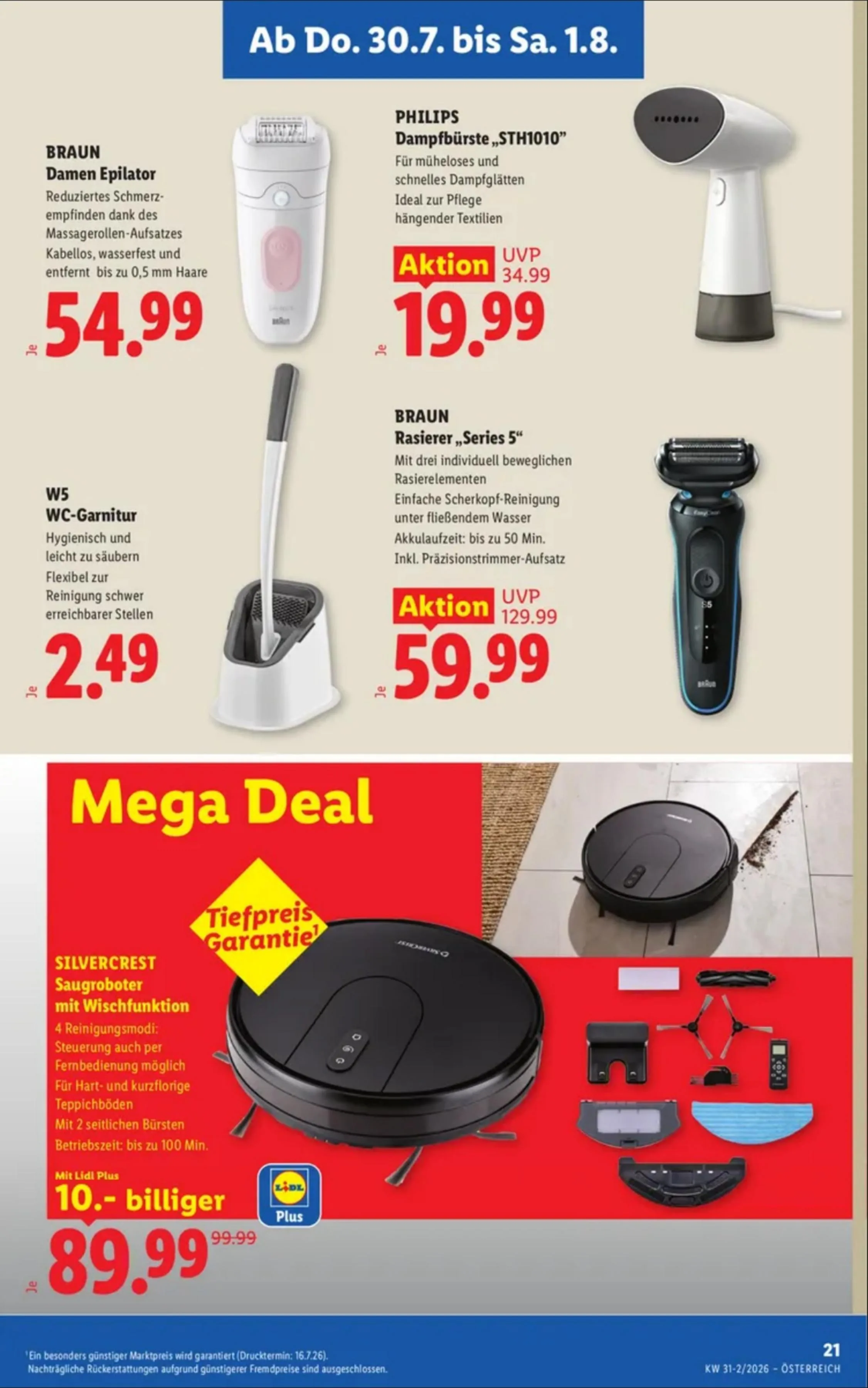 Lidl akciós újság Ausztria 07.30–08.05 – 25. oldal