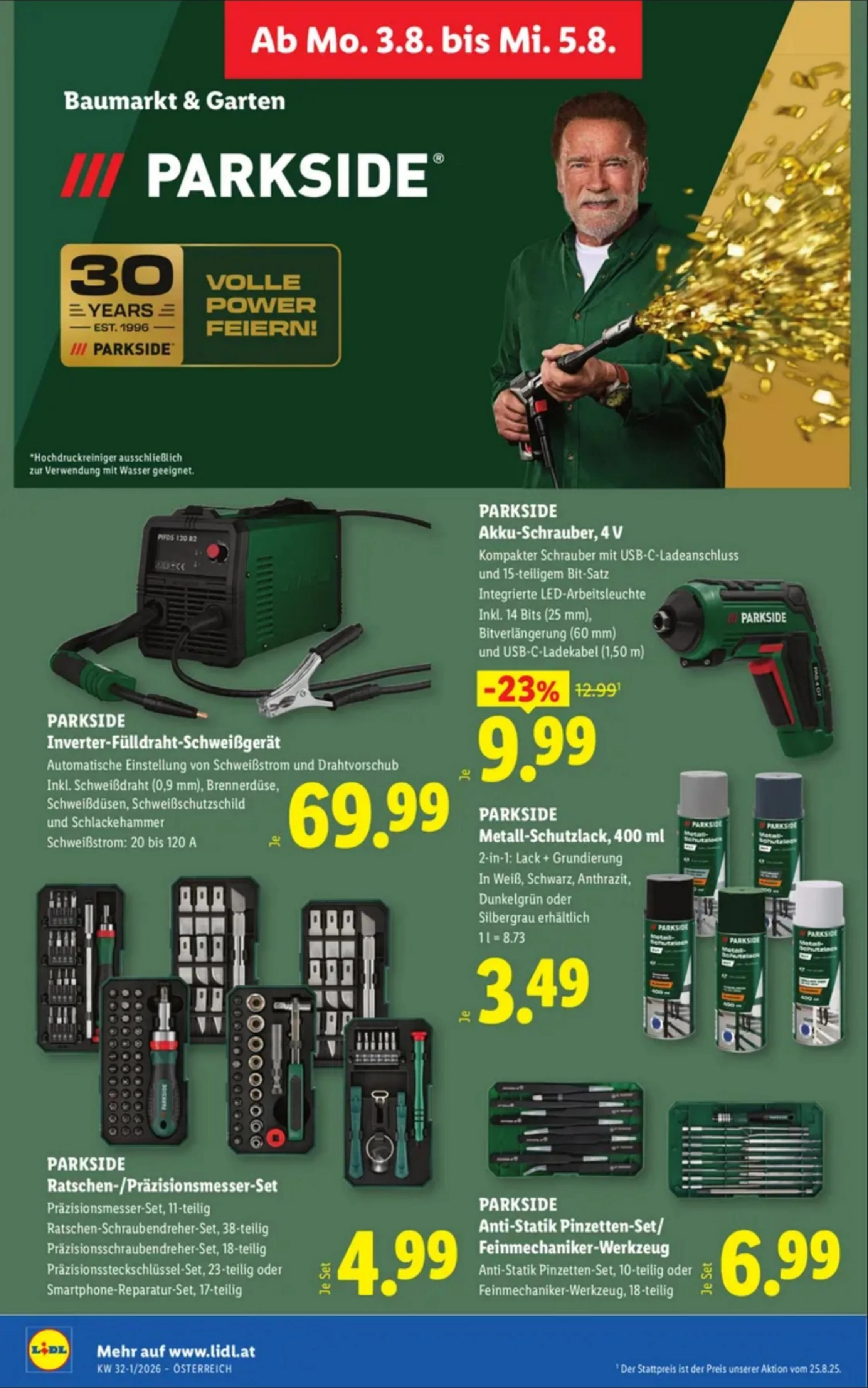 Lidl akciós újság Ausztria 07.30–08.05 – 31. oldal