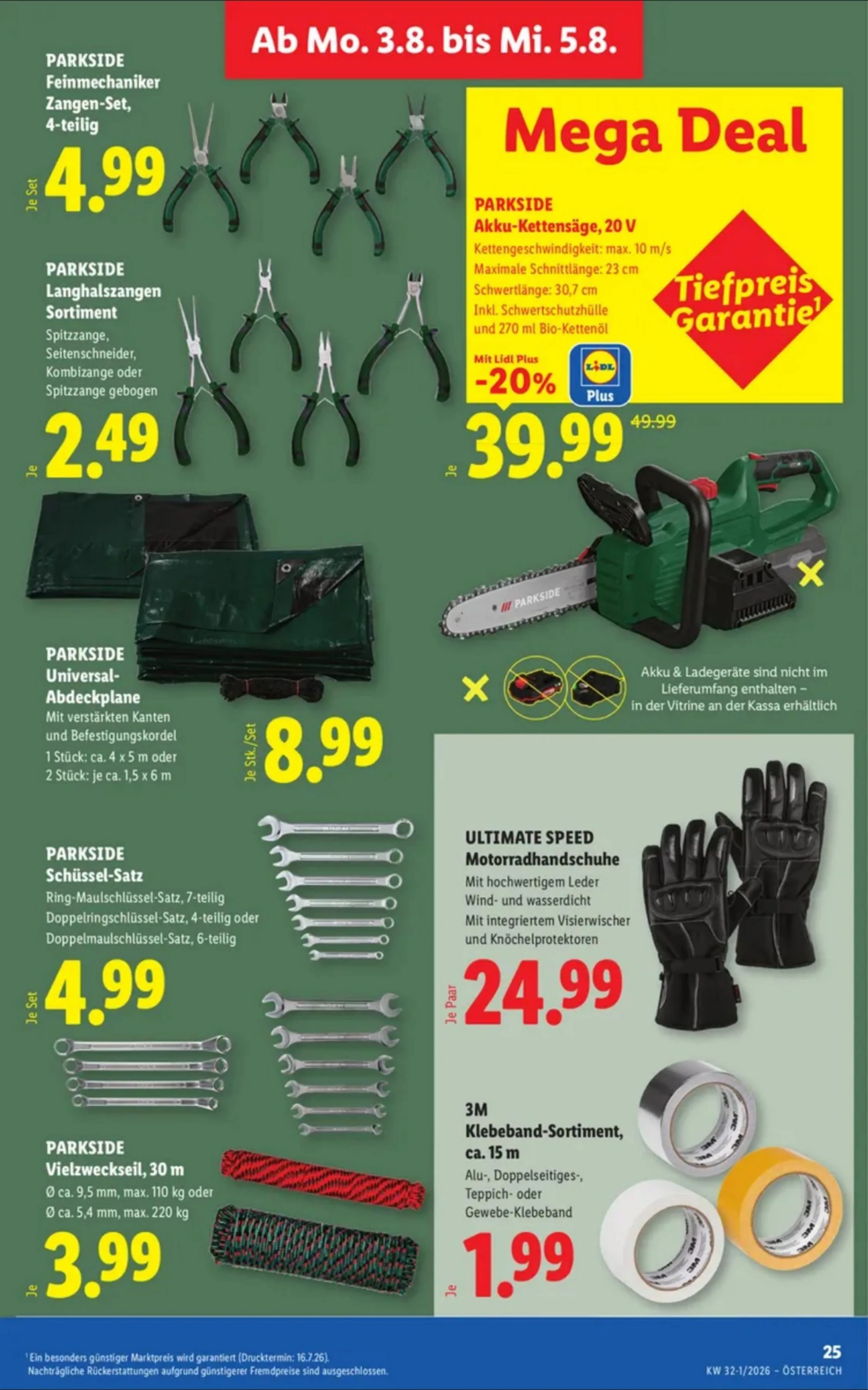 Lidl akciós újság Ausztria 07.30–08.05 – 32. oldal