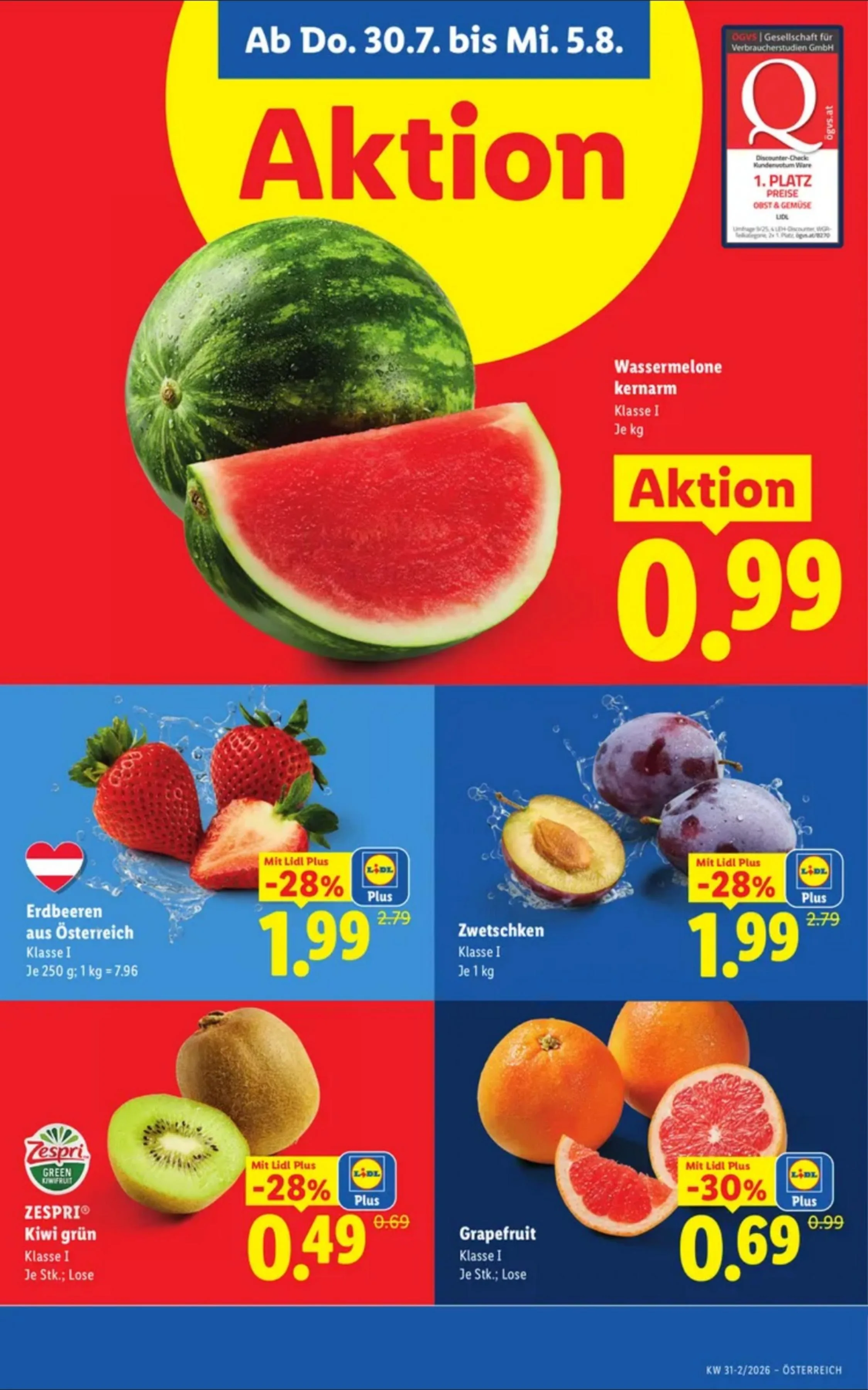 Lidl akciós újság Ausztria 07.30–08.05 – 38. oldal