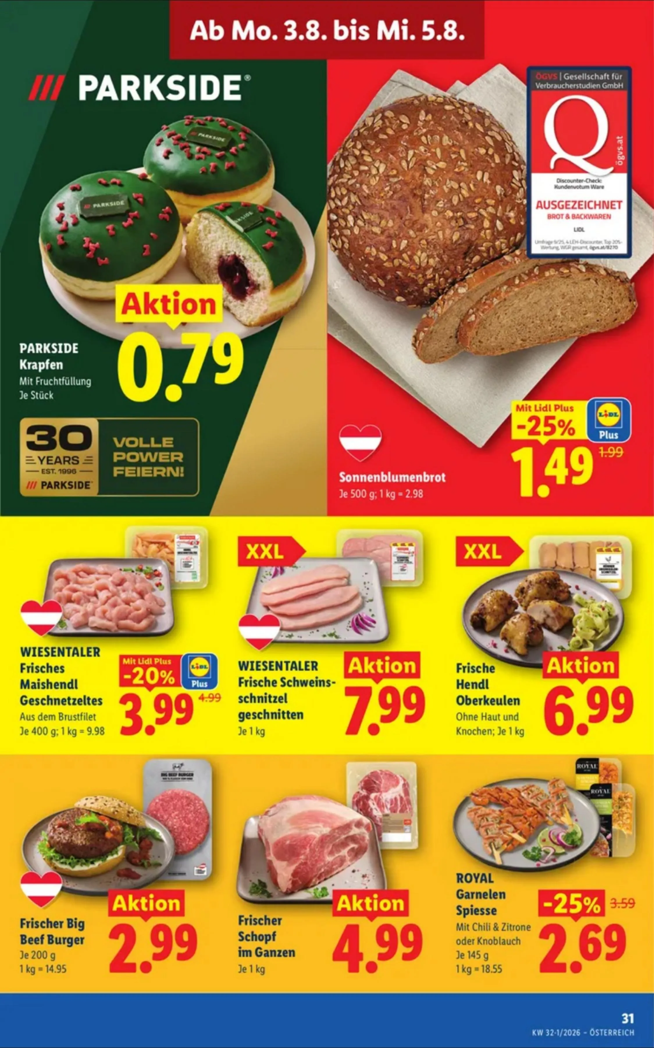 Lidl akciós újság Ausztria 07.30–08.05 – 40. oldal