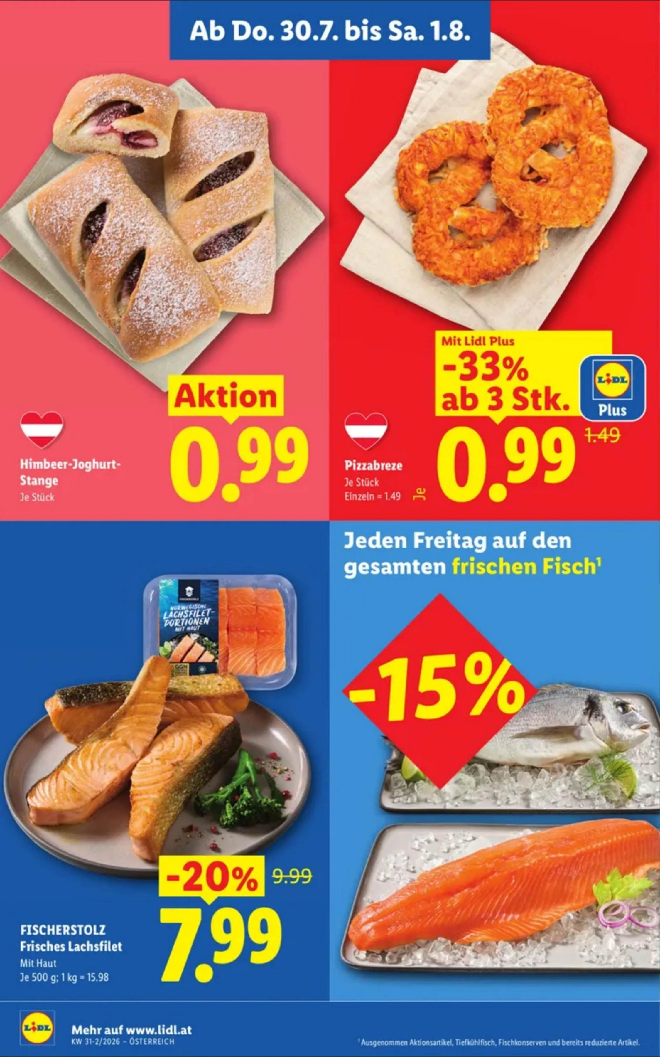 Lidl akciós újság Ausztria 07.30–08.05 – 8. oldal
