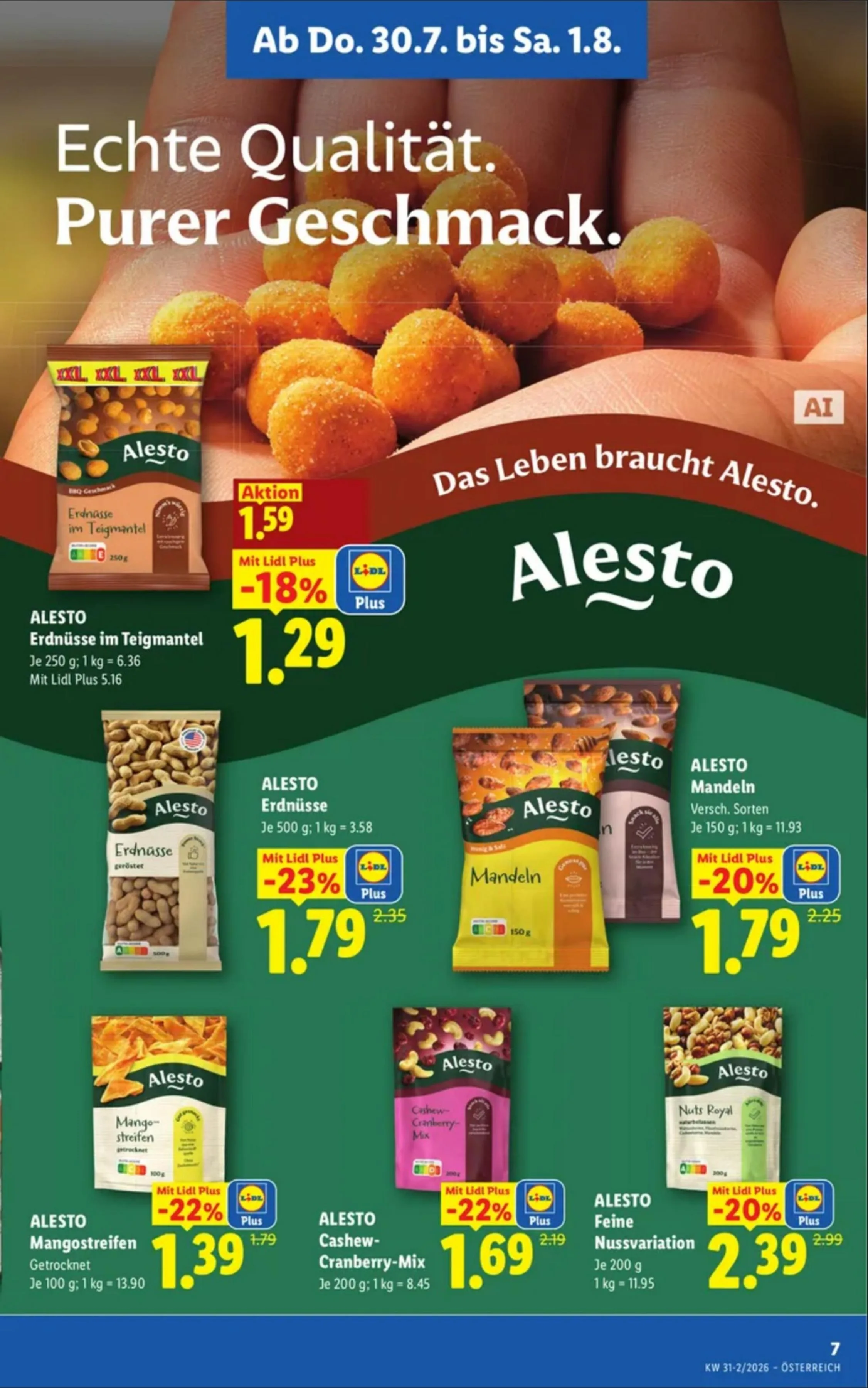 Lidl akciós újság Ausztria 07.30–08.05 – 9. oldal