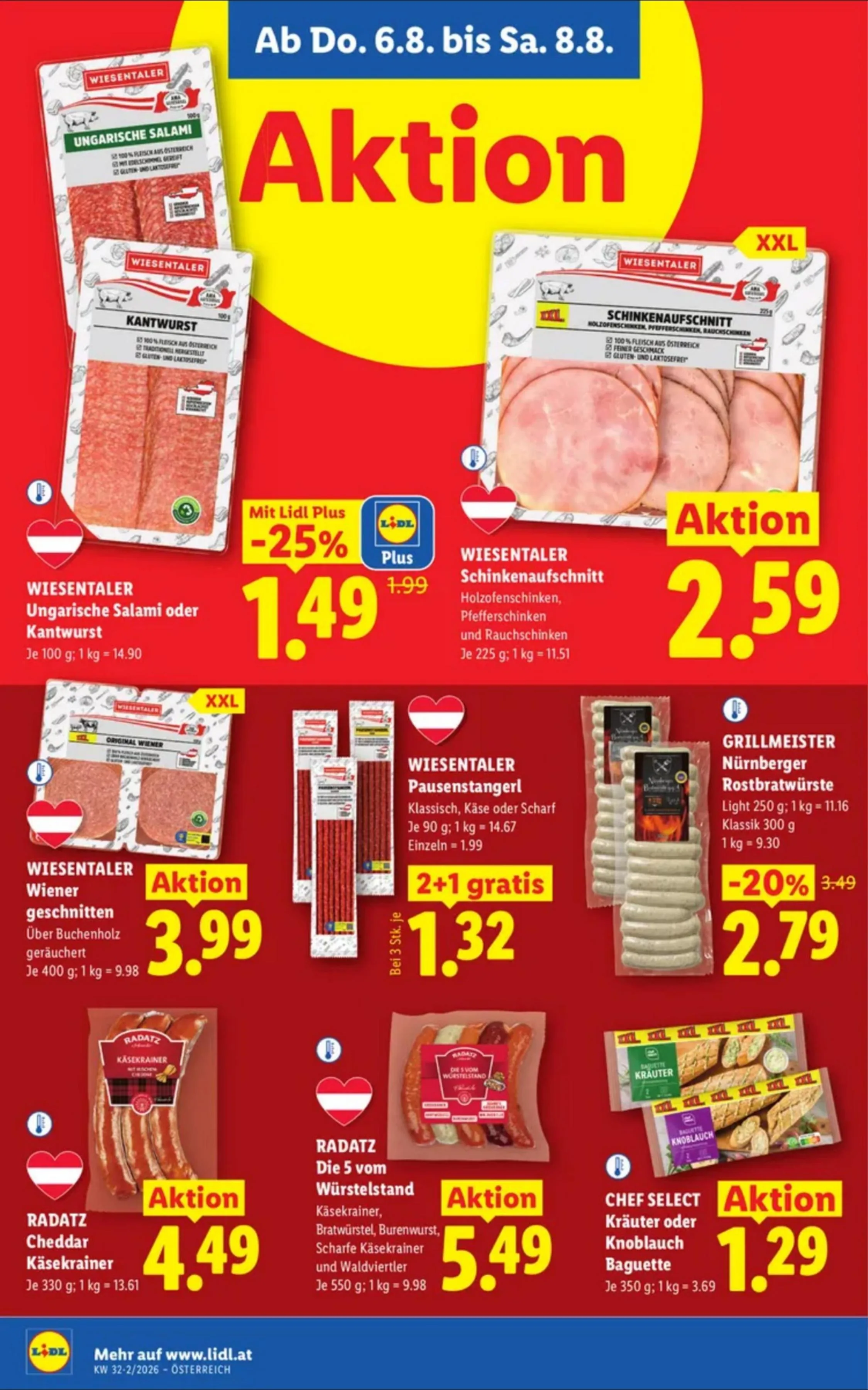 Lidl akciós újság Ausztria 08.06–08.12 – 10. oldal