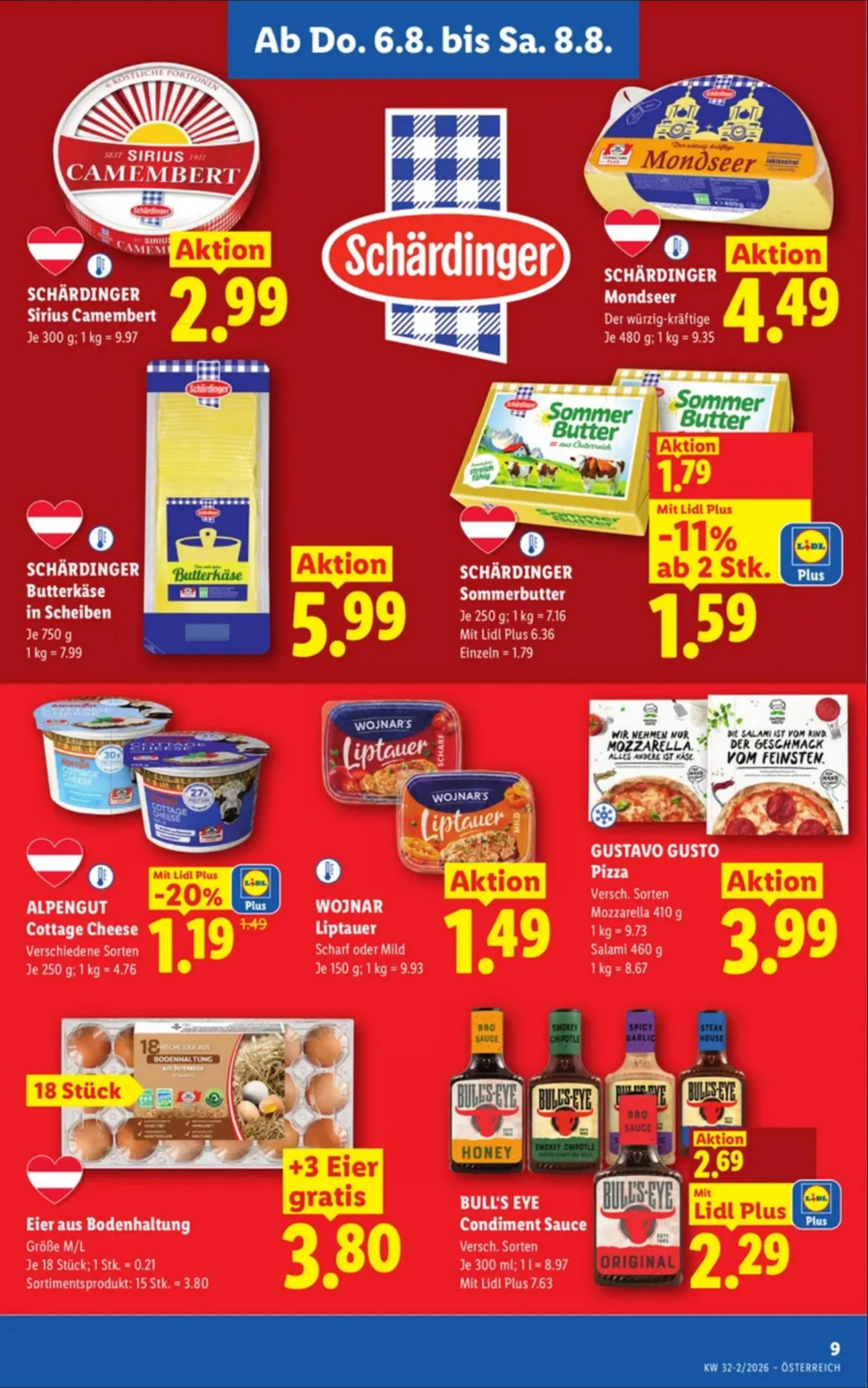 Lidl akciós újság Ausztria 08.06–08.12 – 11. oldal