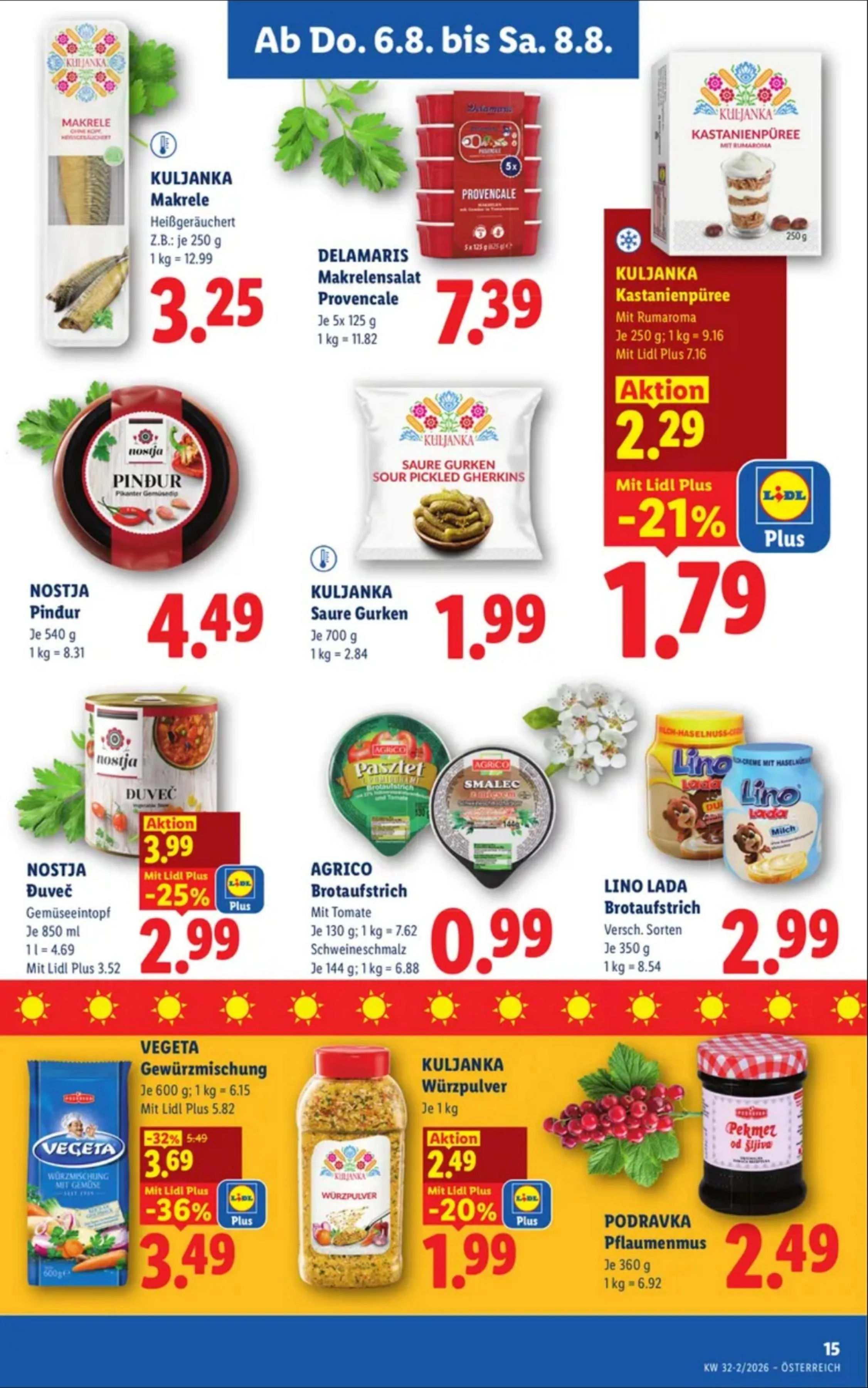 Lidl akciós újság Ausztria 08.06–08.12 – 17. oldal