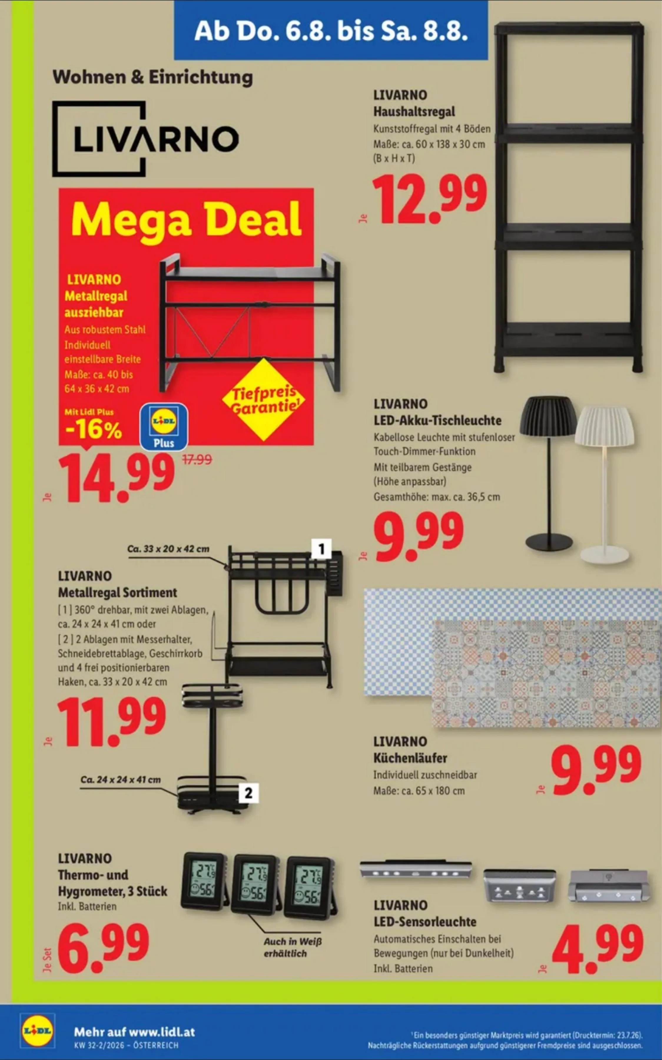 Lidl akciós újság Ausztria 08.06–08.12 – 28. oldal
