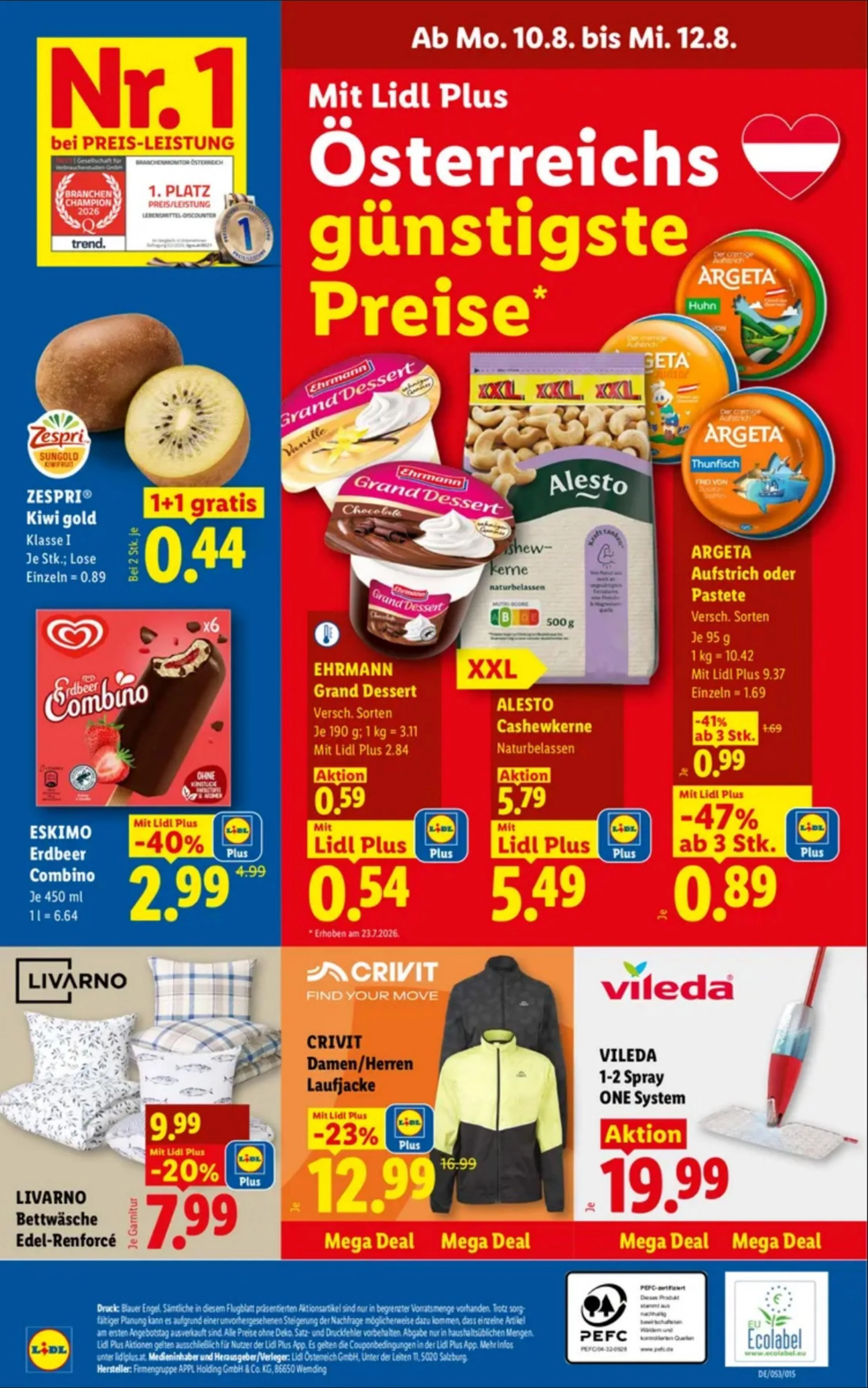 Lidl akciós újság Ausztria 08.06–08.12 – 31. oldal