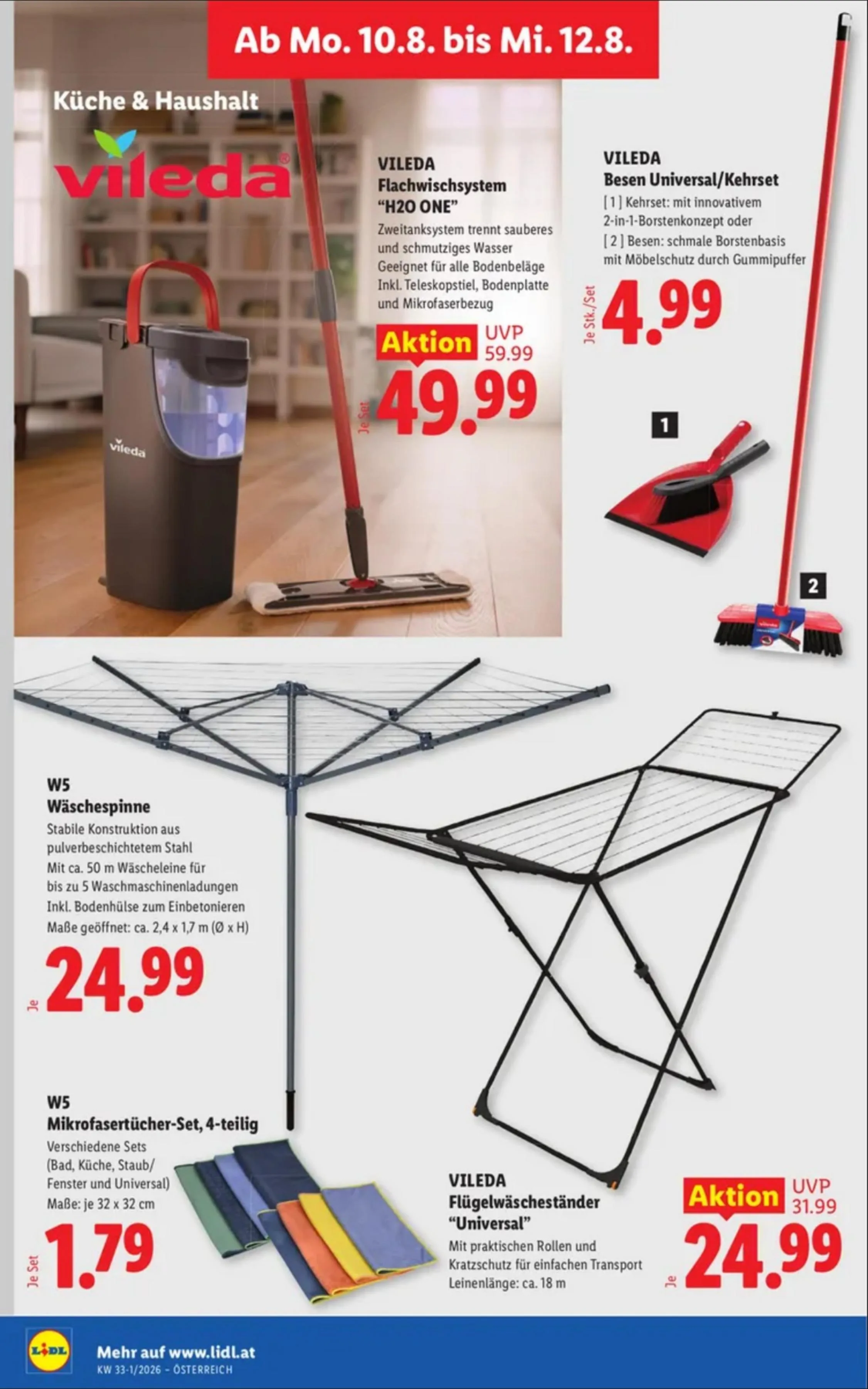 Lidl akciós újság Ausztria 08.06–08.12 – 33. oldal